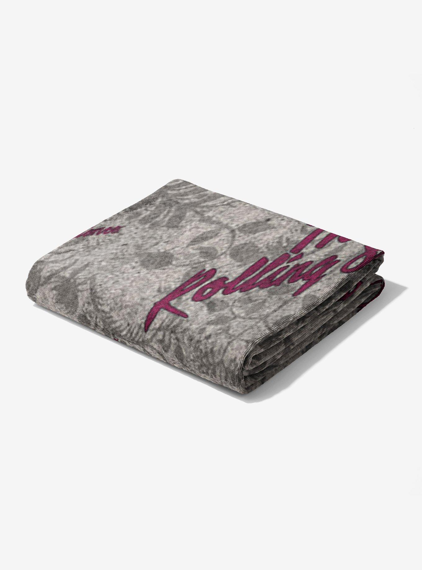 The Rolling Stones Distressed Stones Beach Towel for Two, , hi-res