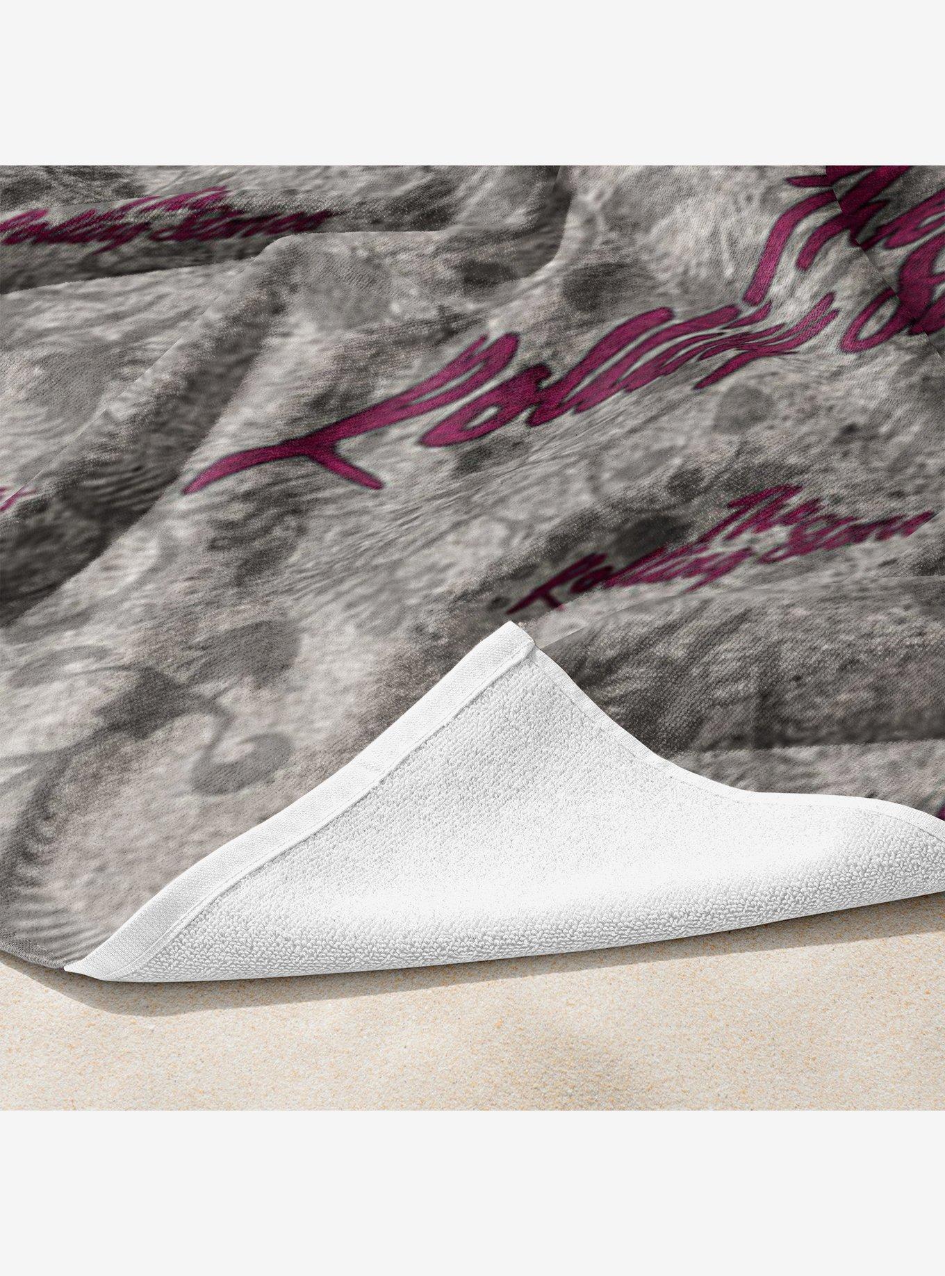 The Rolling Stones Distressed Stones Beach Towel for Two, , alternate