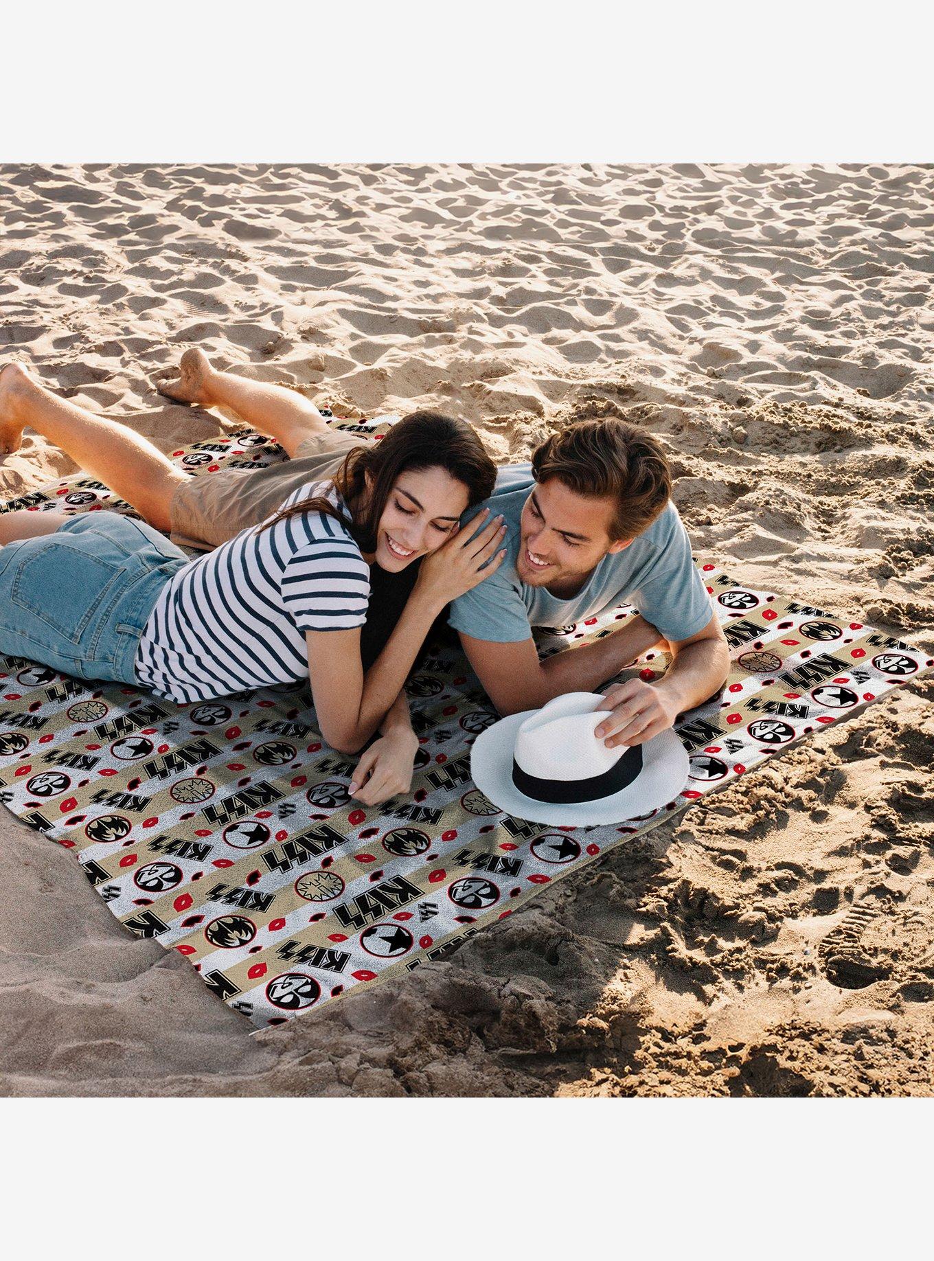 KISS Sunkissed Beach Towel for Two, , alternate