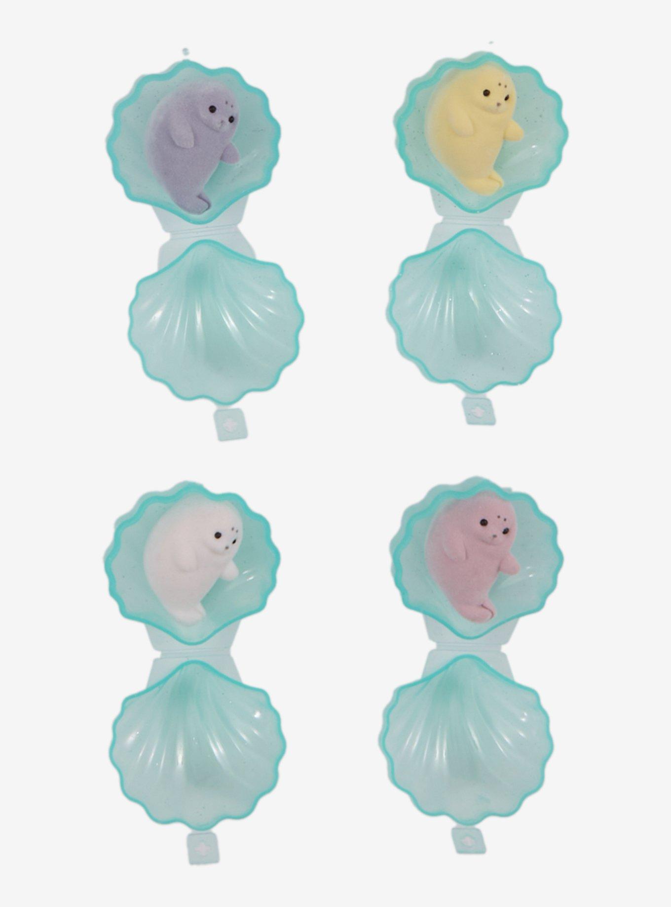 Seal Seashell Blind Assorted Flocked Figure, , hi-res