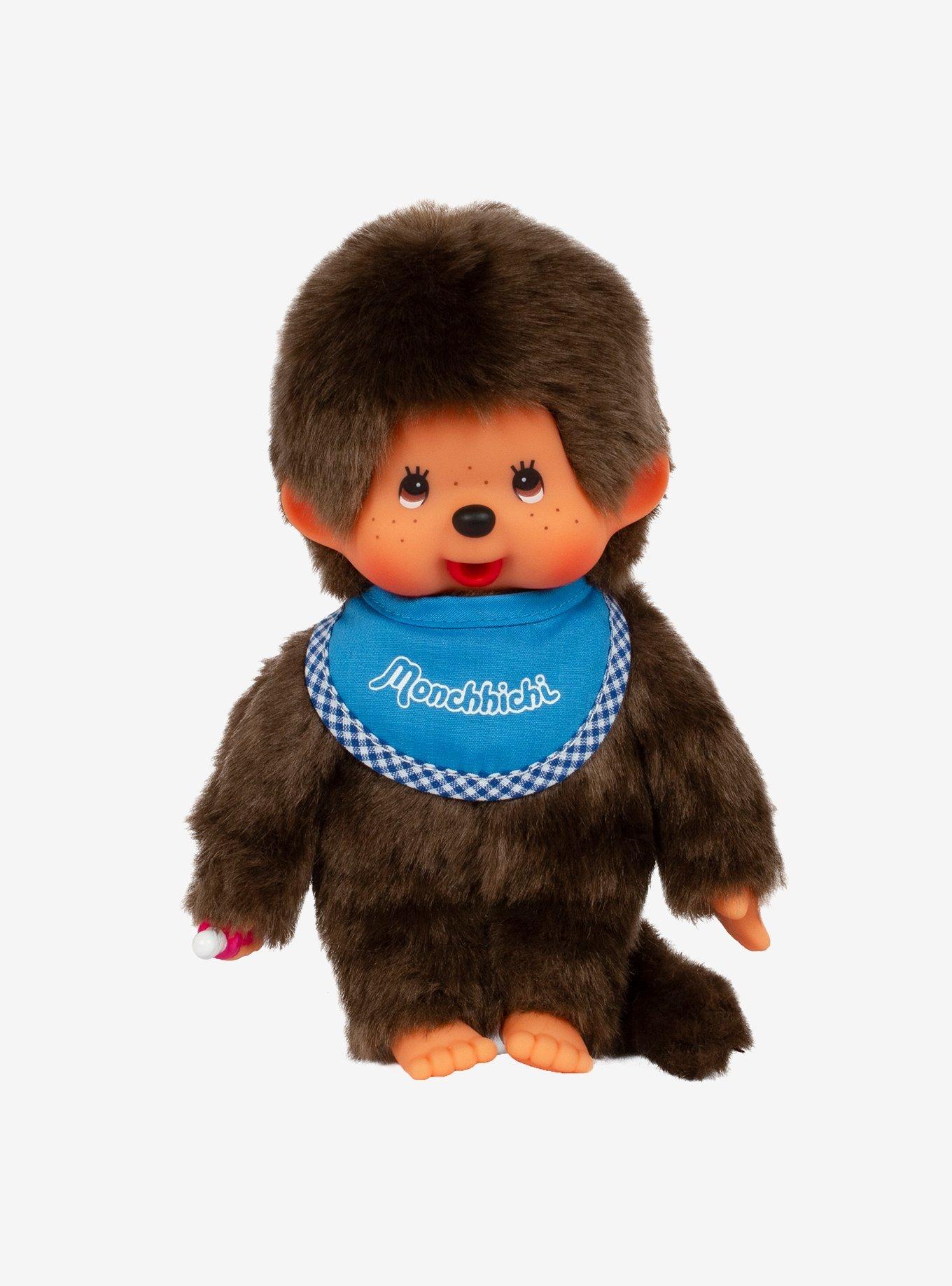 Monchhichi Blue Boy 8 Inch Plush, , hi-res