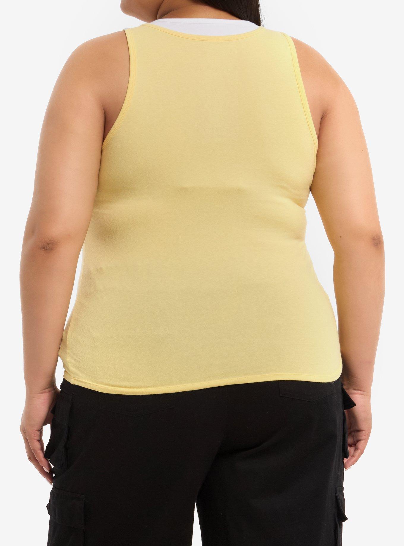 Pompompurin Layered Girls Tank Top Plus Size, MULTI, alternate