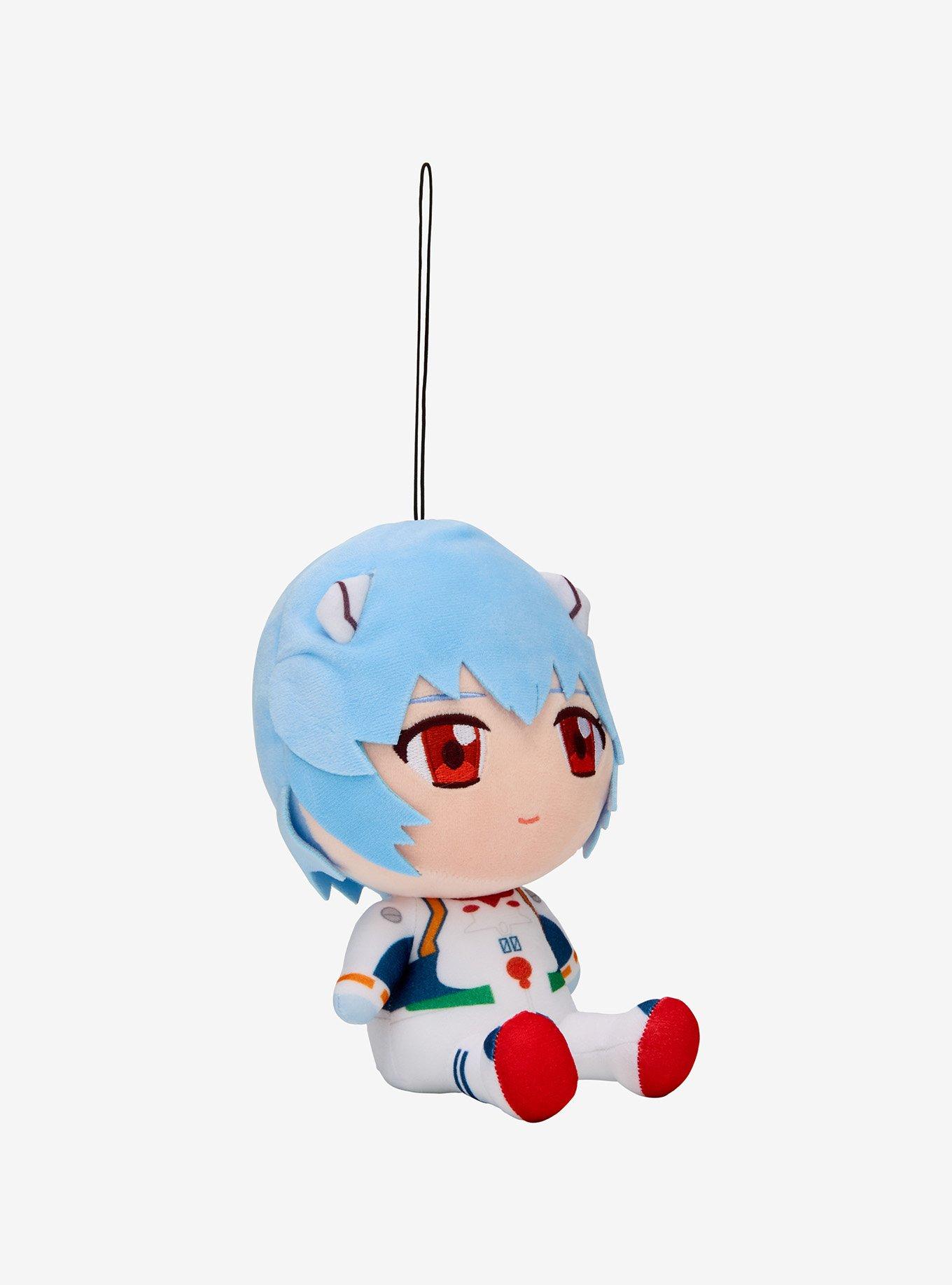 Neon Genesis Evangelion Rei Sitting Plush, , hi-res
