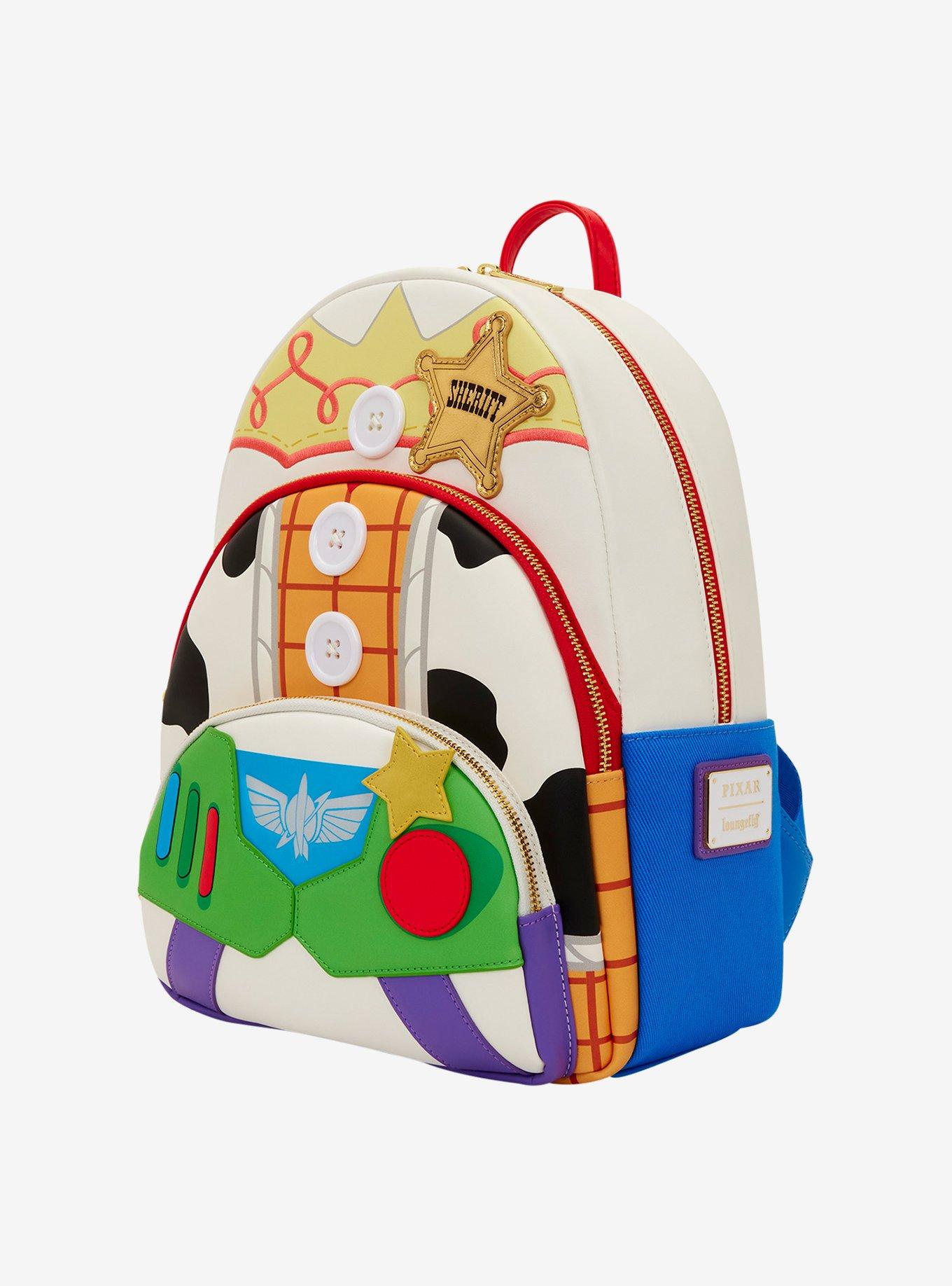 Disney Pixar Toy Story 5 Jessie, Woody, and Buzz Multi-Pocket Mini Backpack, , hi-res