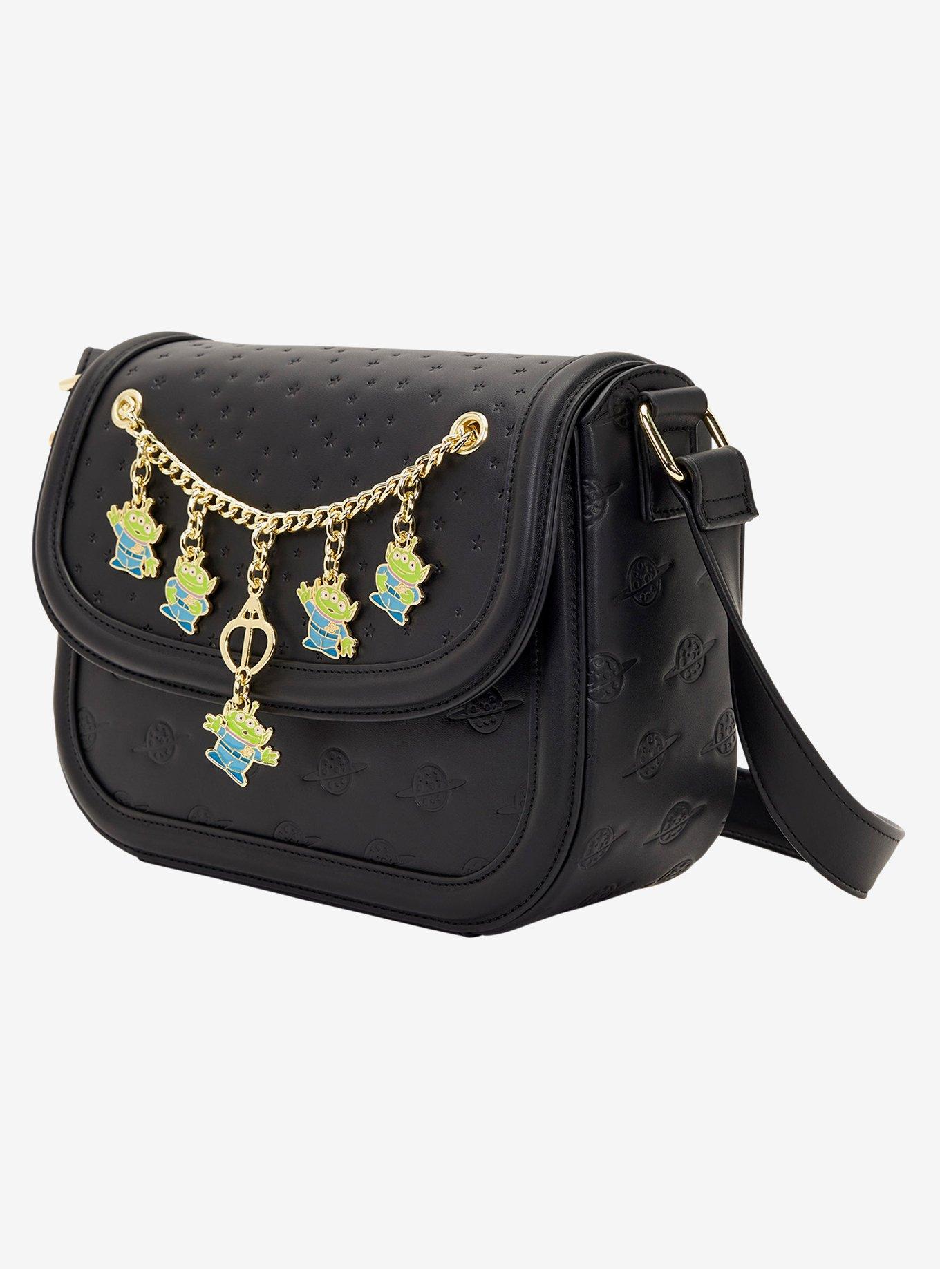 Loungefly Disney Pixar Toy Story 5 Alien Chain Charm Crossbody Bag, , hi-res