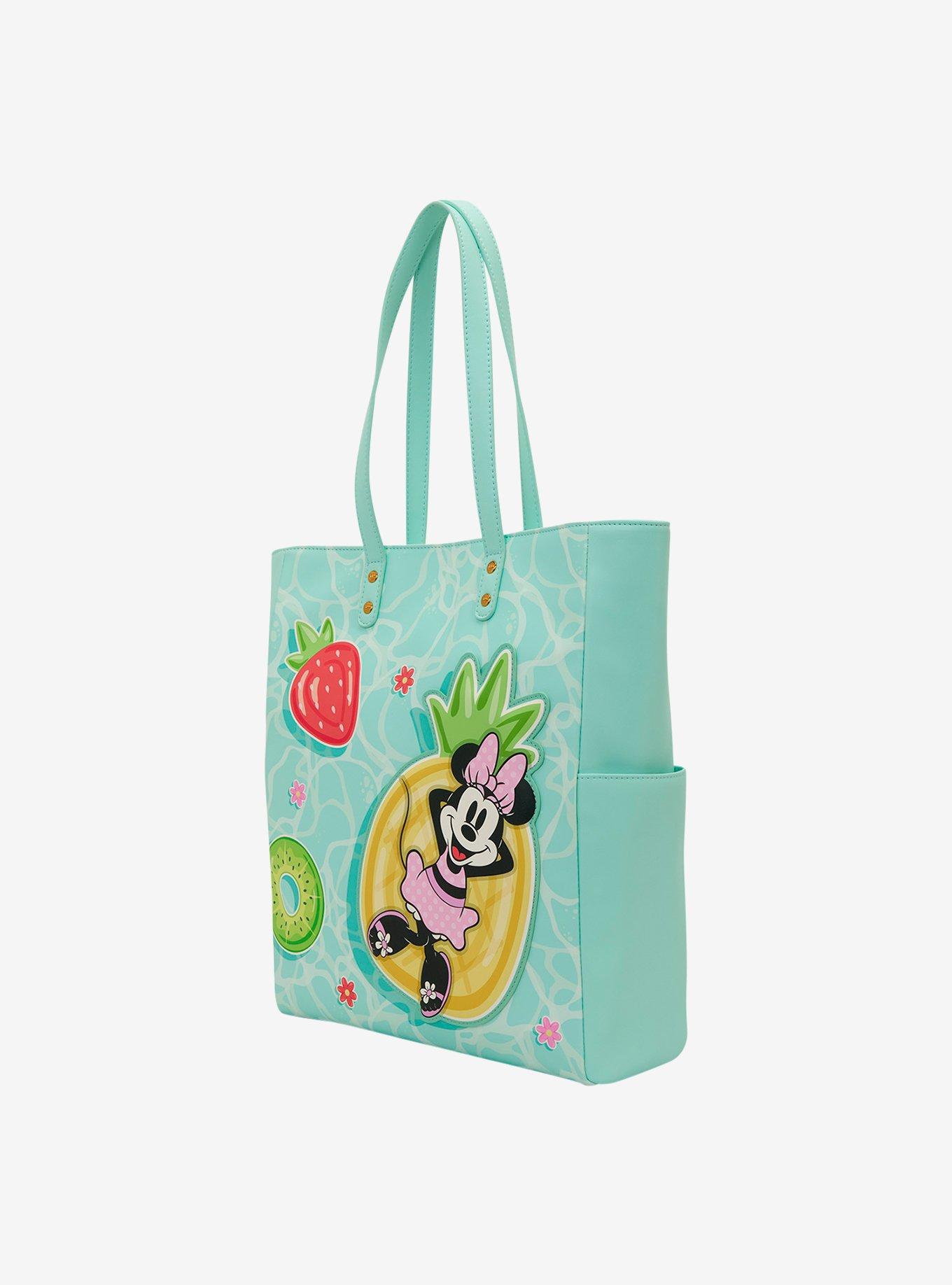 Loungefly Disney Mickey & Minnie Fruit Pool Floats Tote Bag, , hi-res