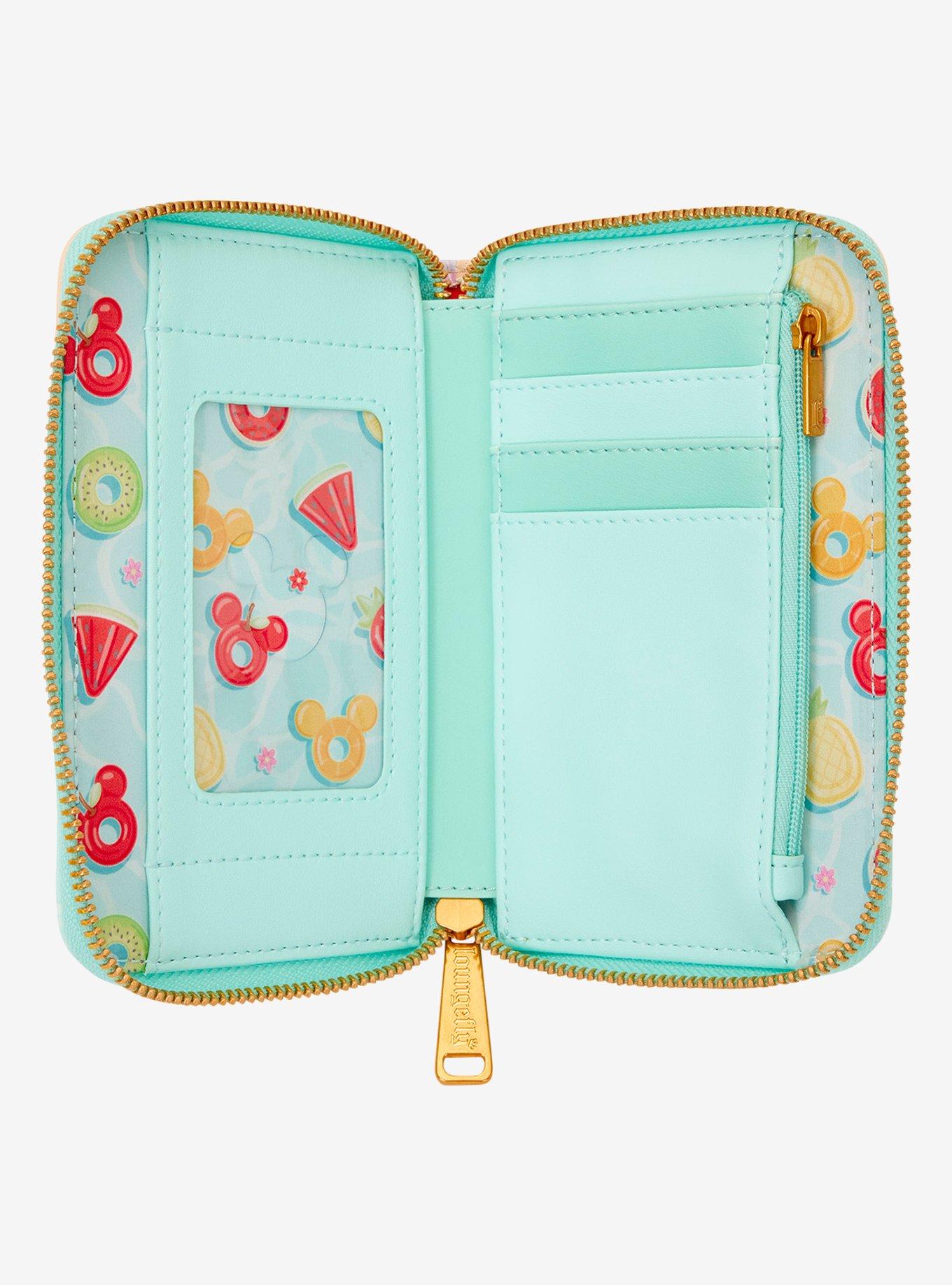 Loungefly Disney Mickey & Minnie Beach Scene Wallet, , alternate