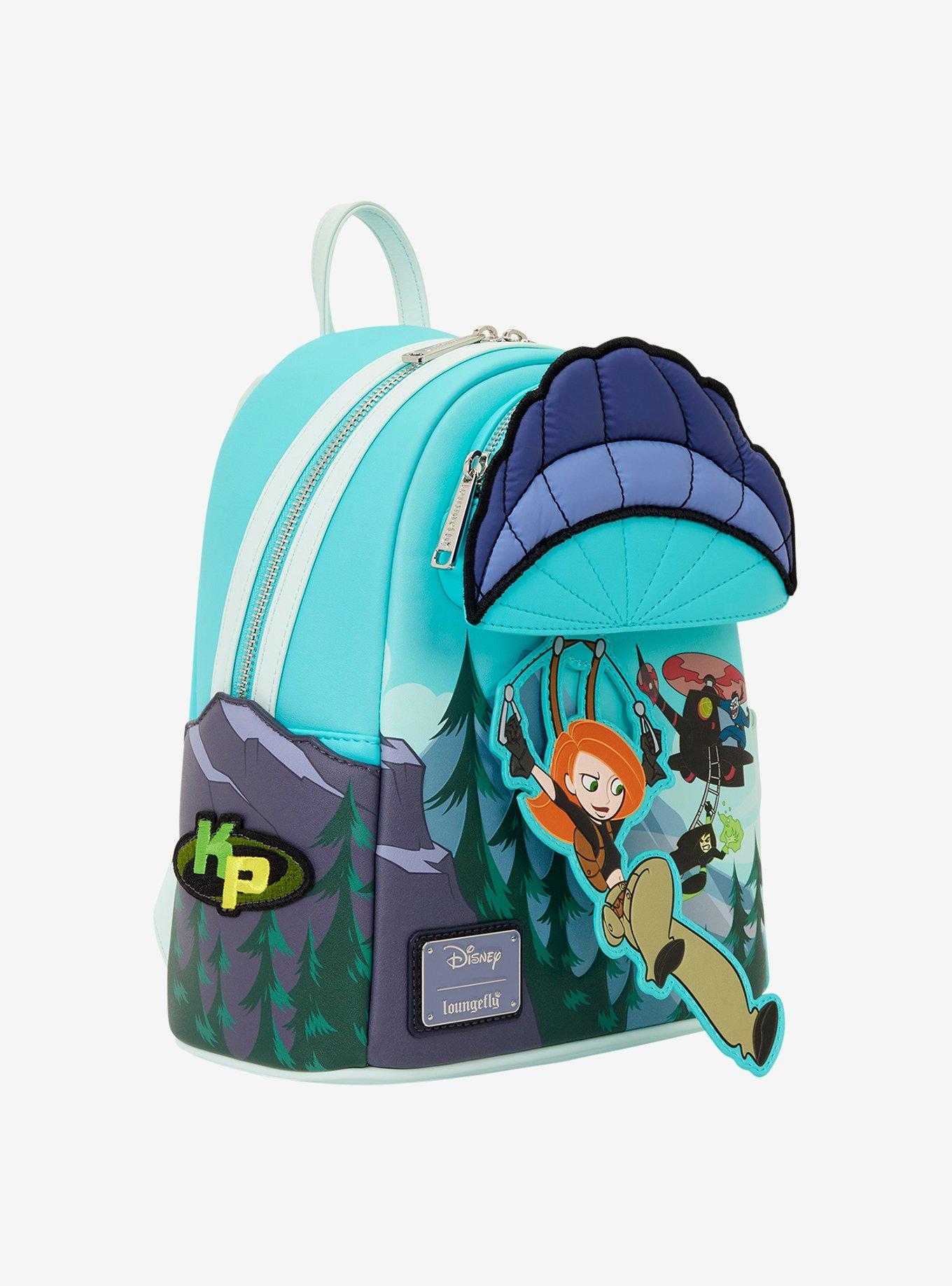 Loungefly Disney Kim Possible Paragliding Scene Mini Backpack, , alternate
