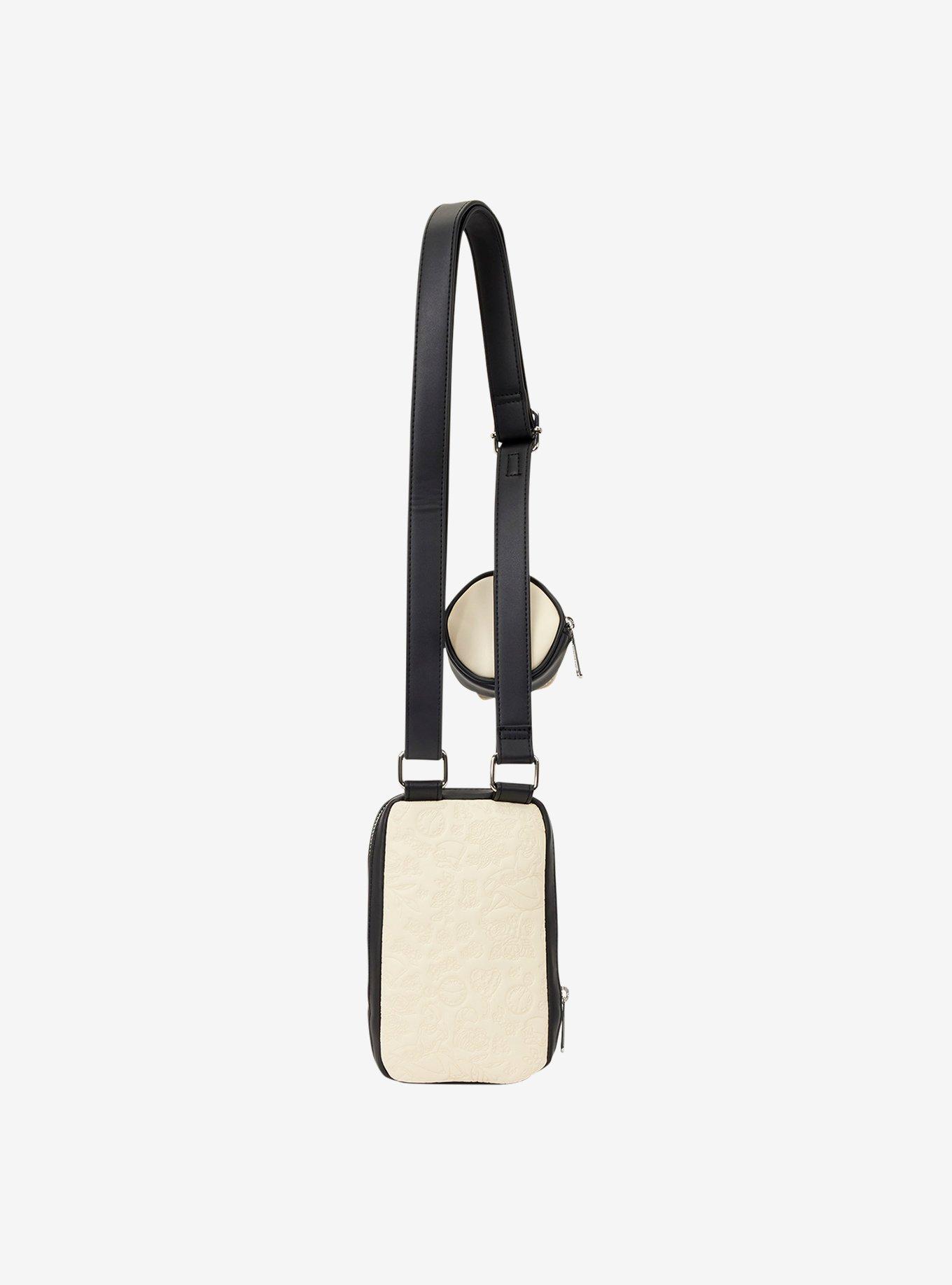 Loungefly Disney Alice in Wonderland Tonal Crossbody Sling Bag with Coin Purse, , hi-res