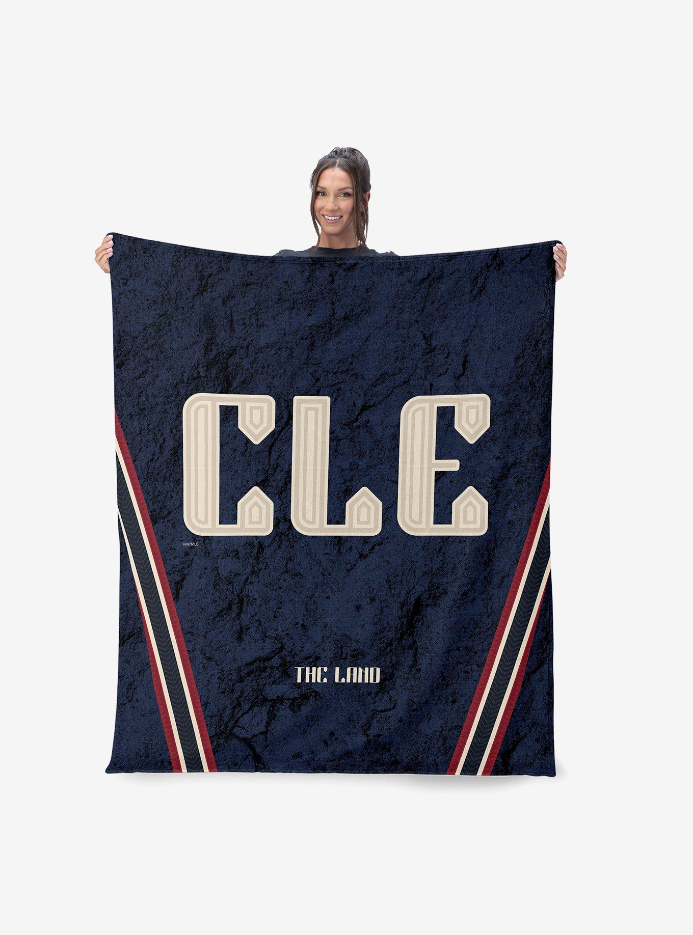 MLB Cleveland Guardians City Connect Silk Touch Throw Blanket, , hi-res