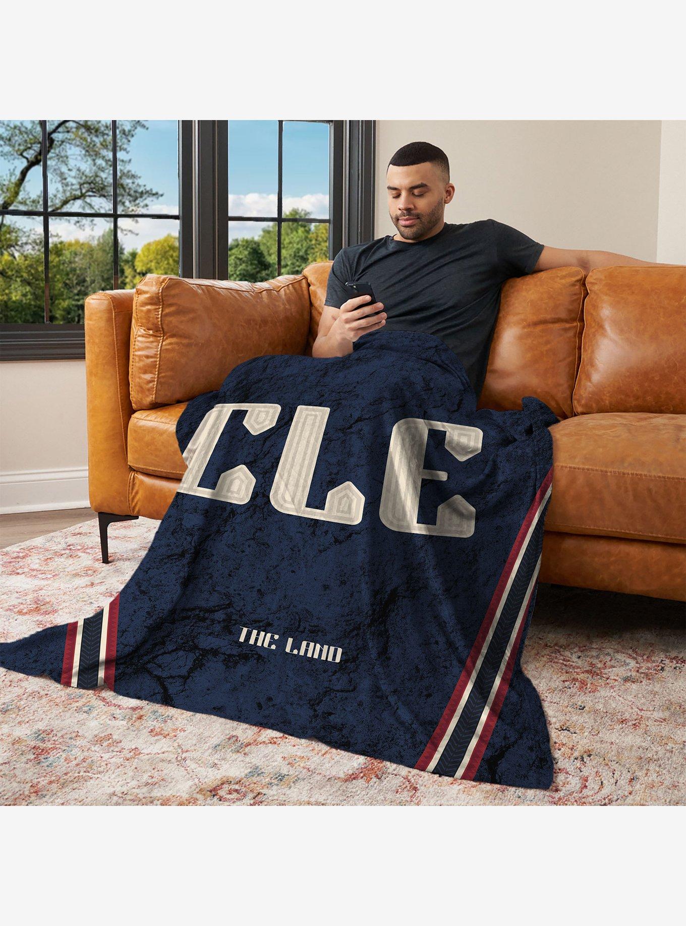 MLB Cleveland Guardians City Connect Silk Touch Throw Blanket, , alternate