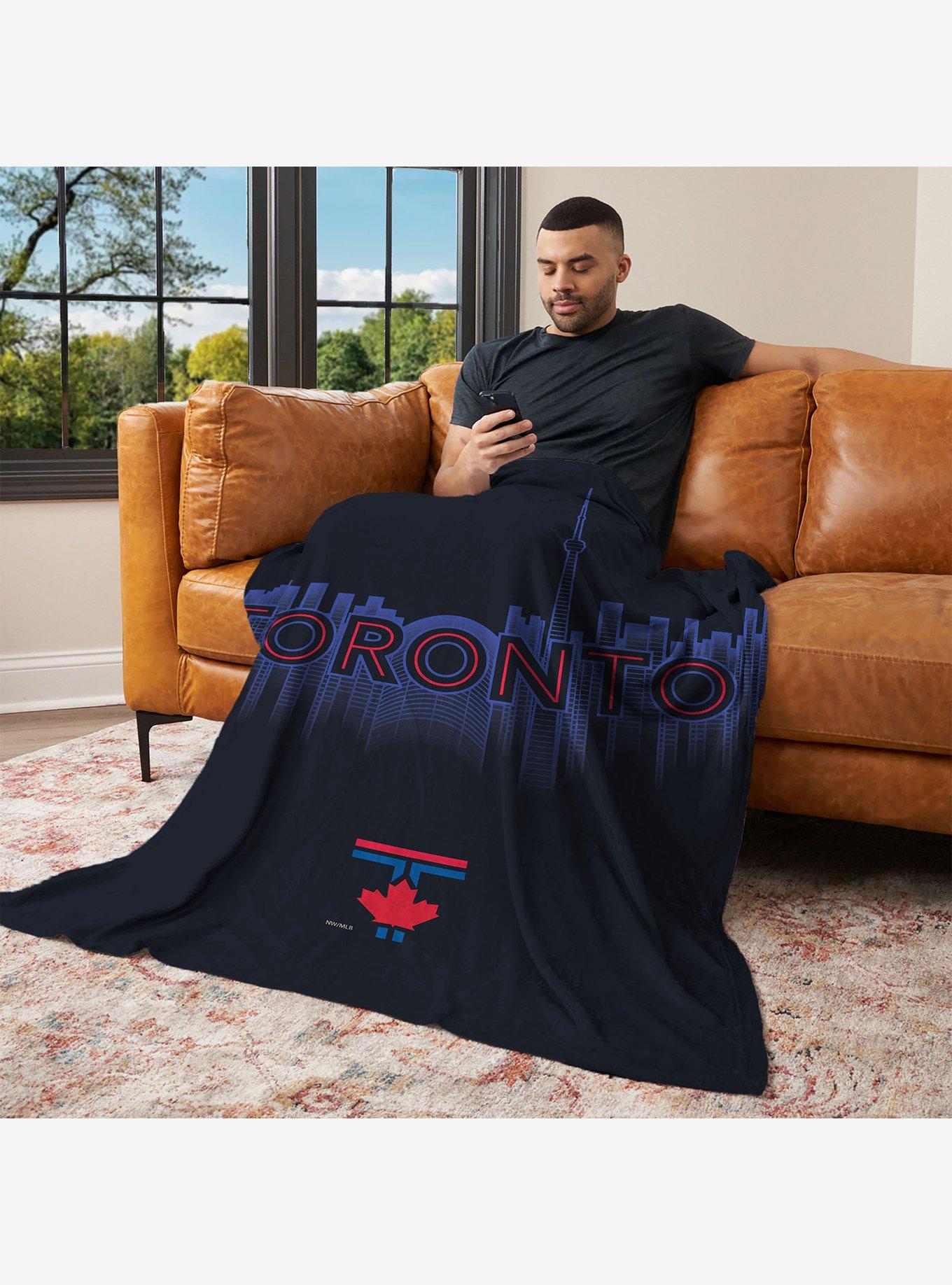 MLB Toronto Blue Jays City Connect Silk Touch Throw Blanket, , alternate