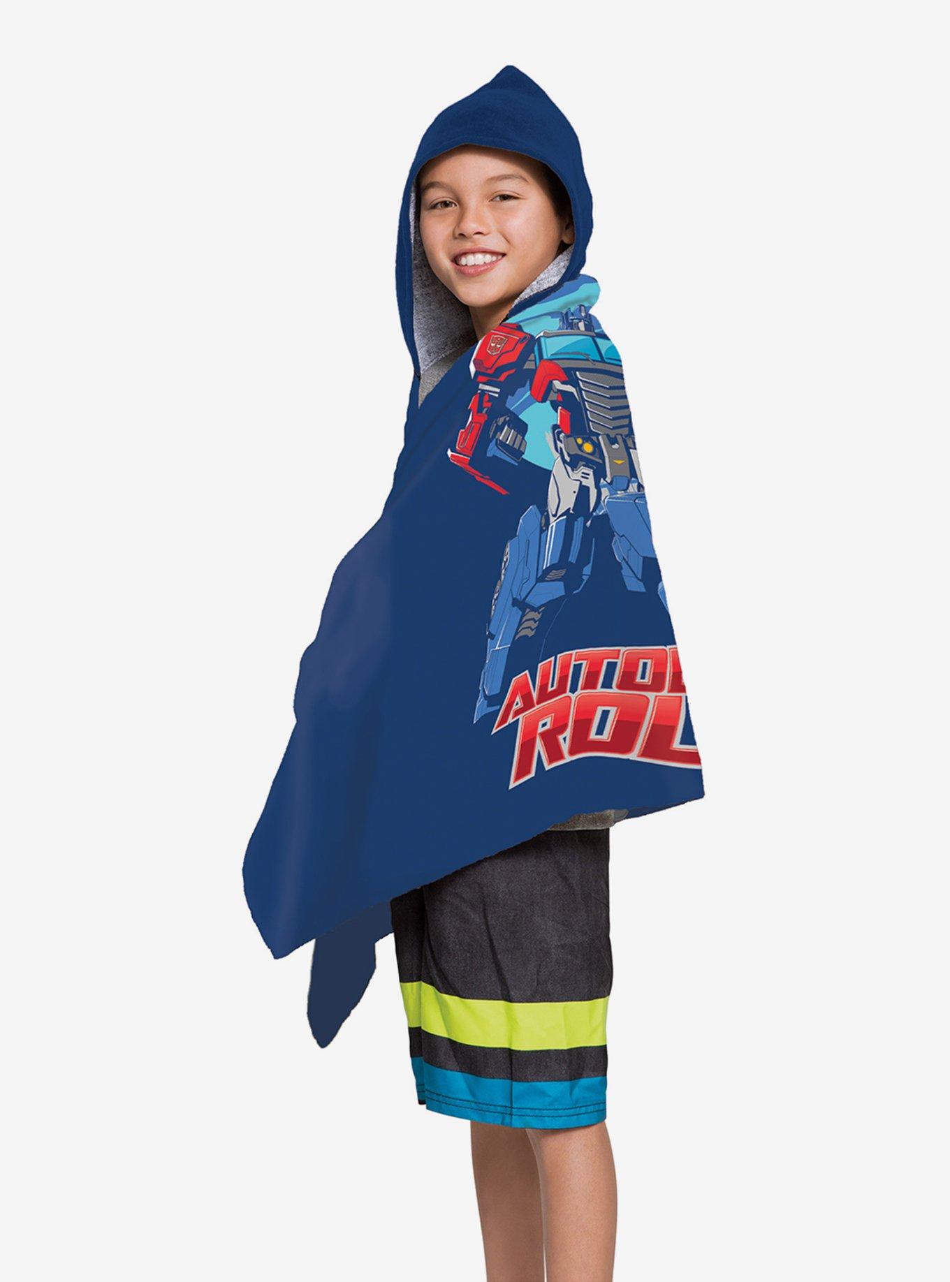 Transformers Autobots Roll Out Youth Hooded Towel, , alternate