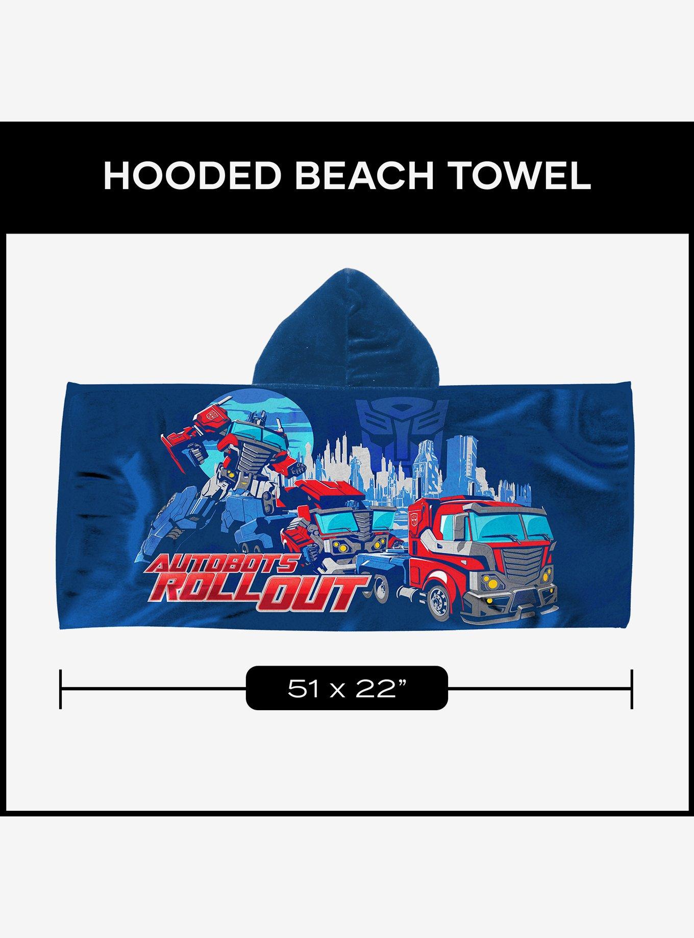Transformers Autobots Roll Out Youth Hooded Towel