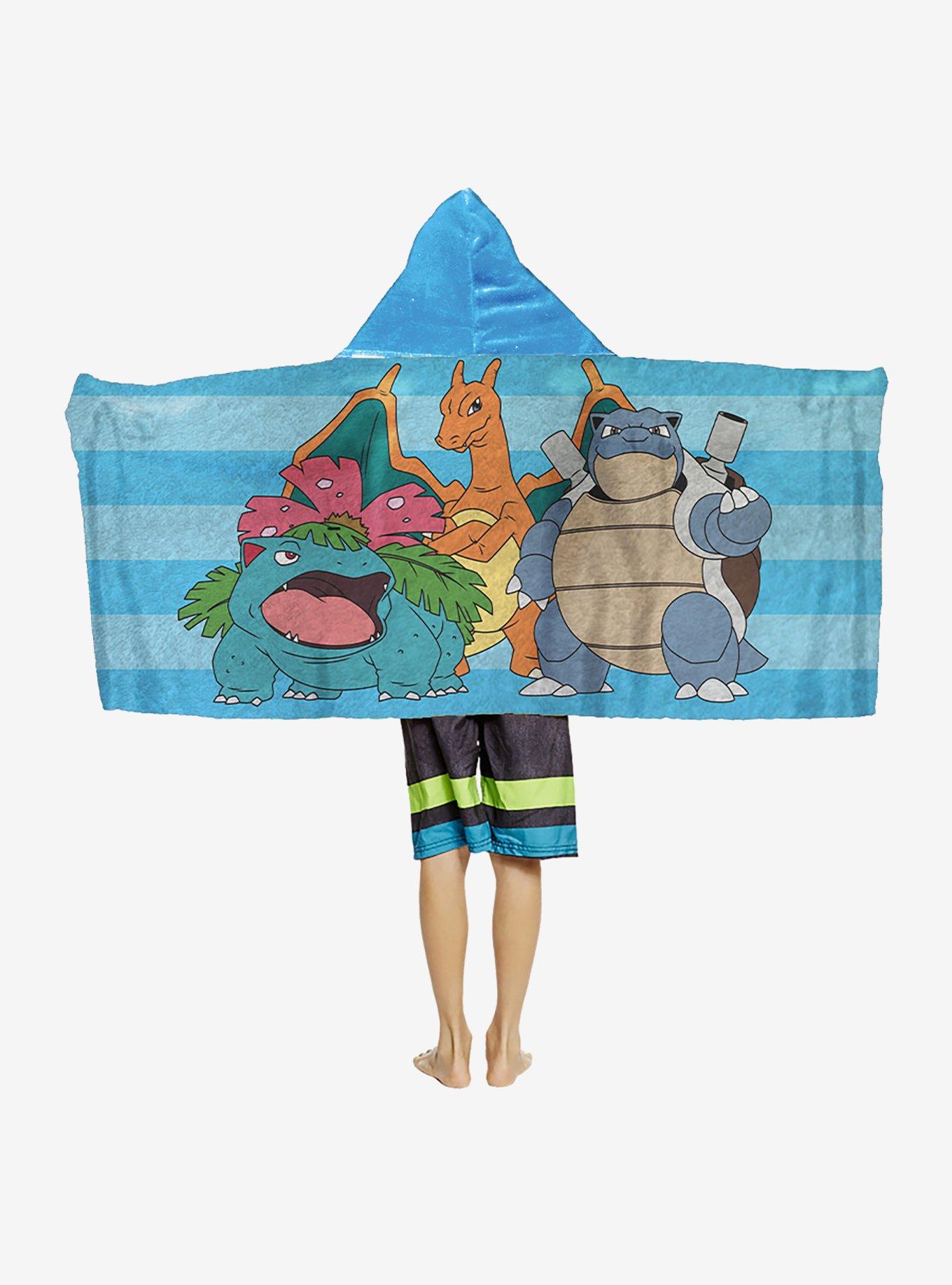 Pok&eacute;mon Group Shot Youth Hooded Towel, , alternate