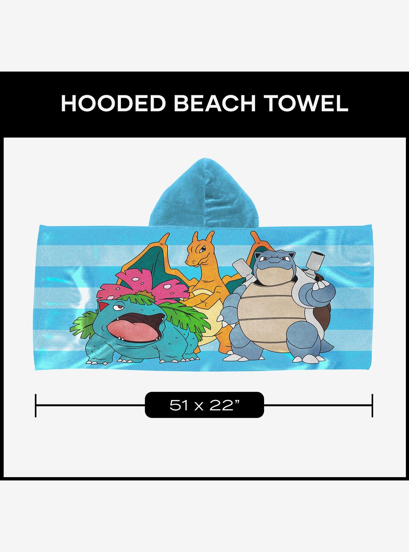 Pok&eacute;mon Group Shot Youth Hooded Towel, , alternate