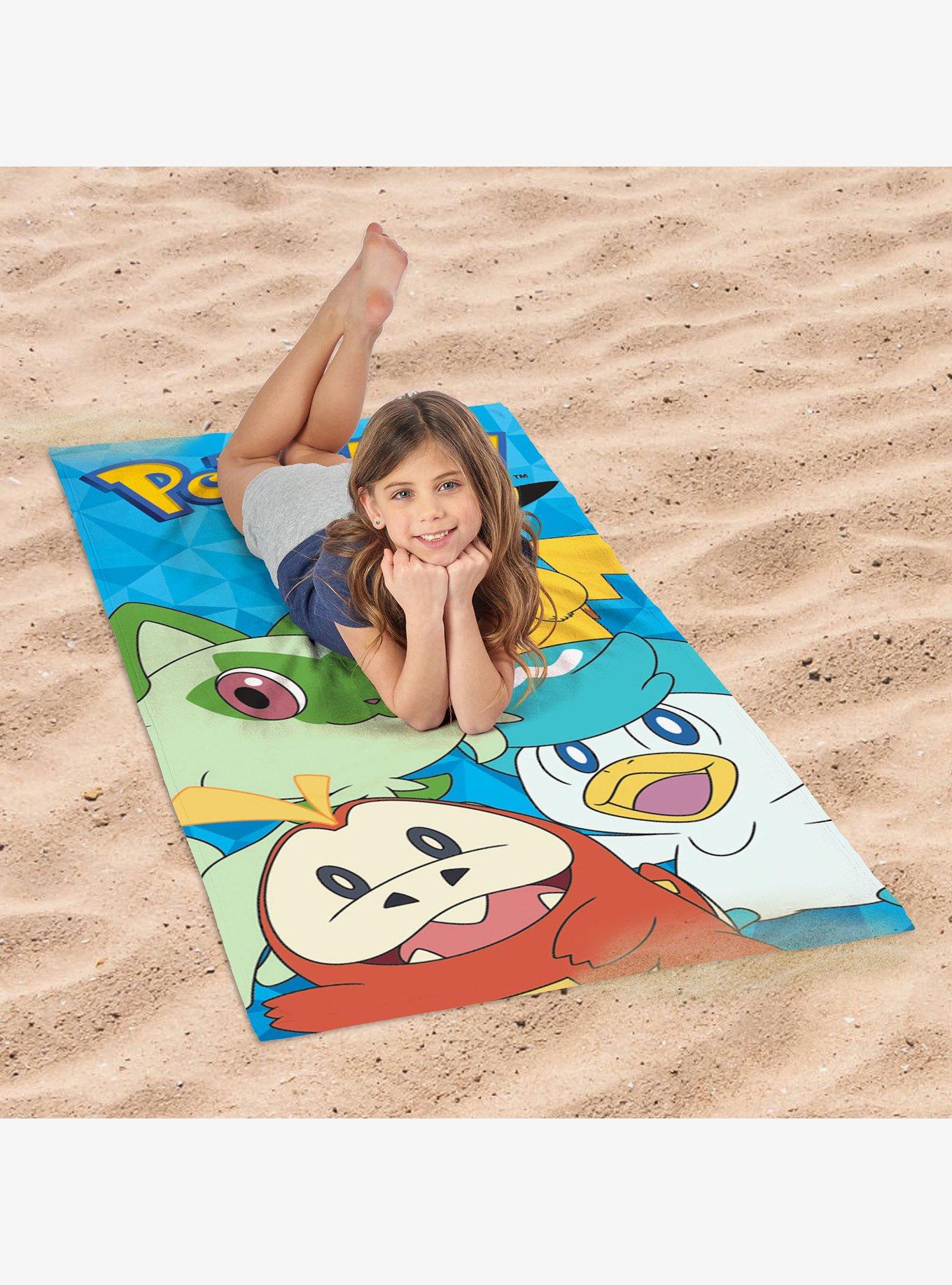 Pokémon Power Group Microfiber Beach Towel