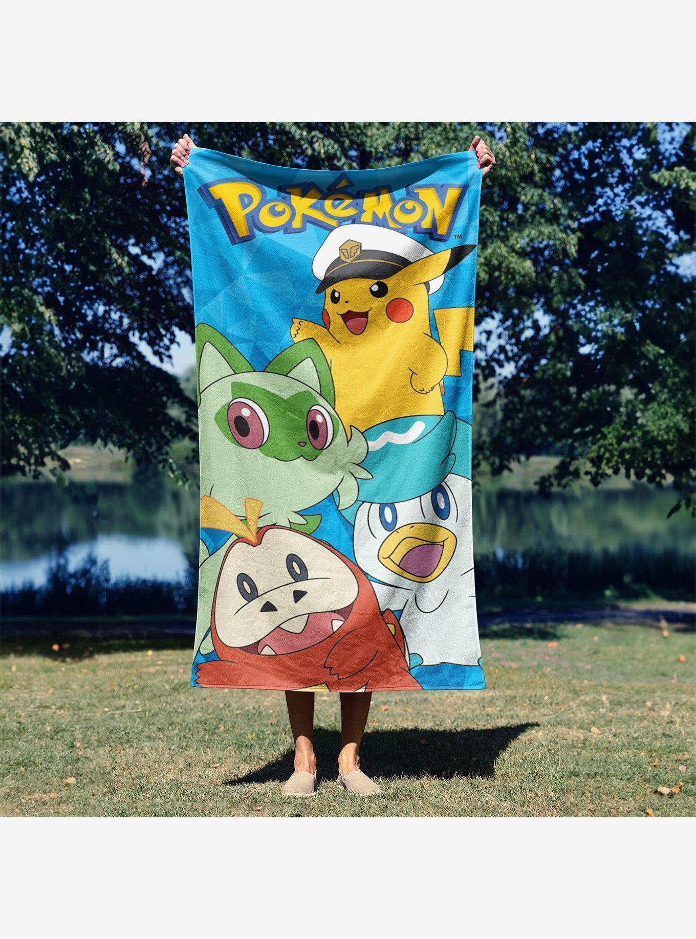 Pokémon Power Group Microfiber Beach Towel