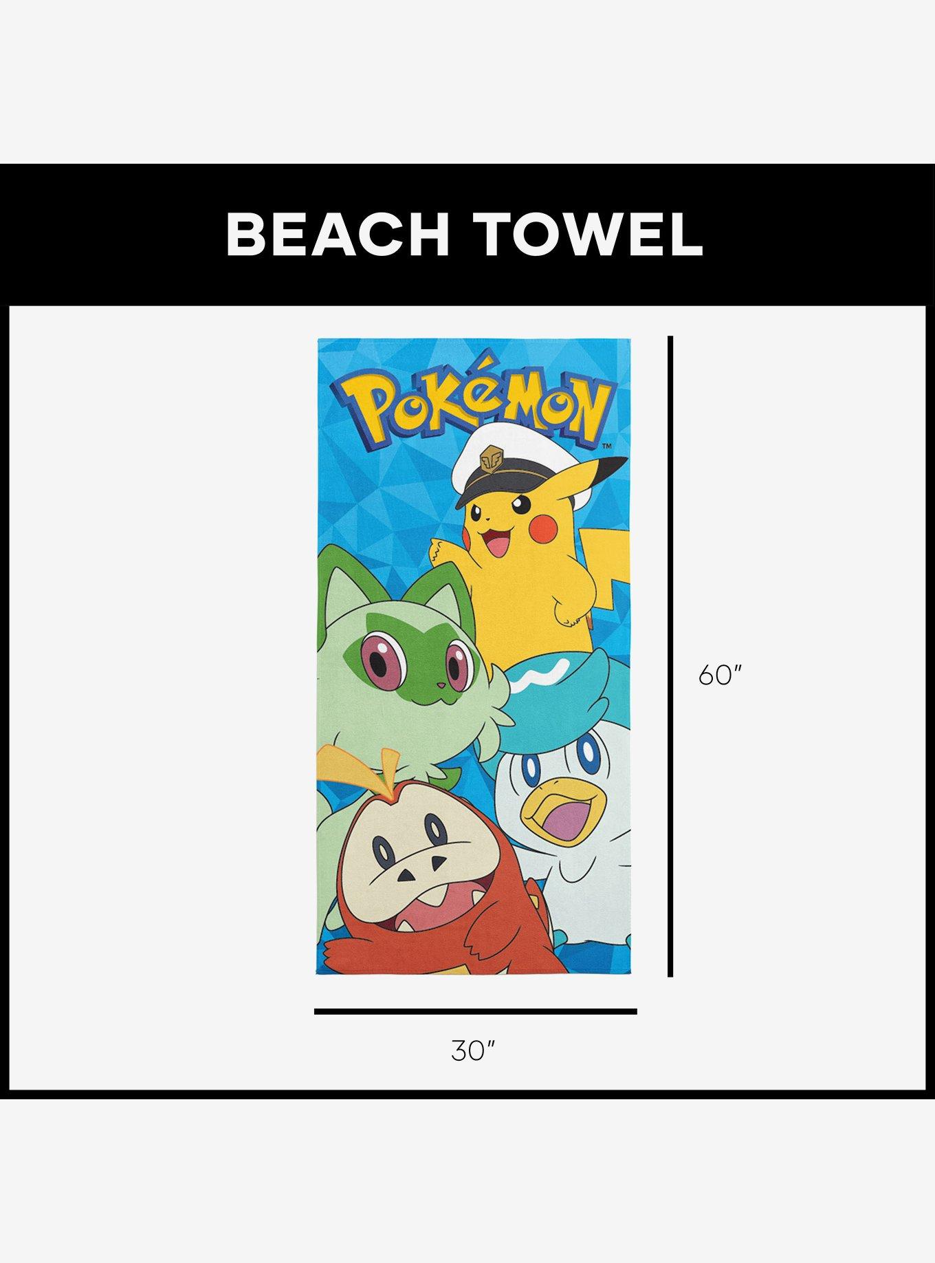 Pok&eacute;mon Power Group Microfiber Beach Towel, , alternate