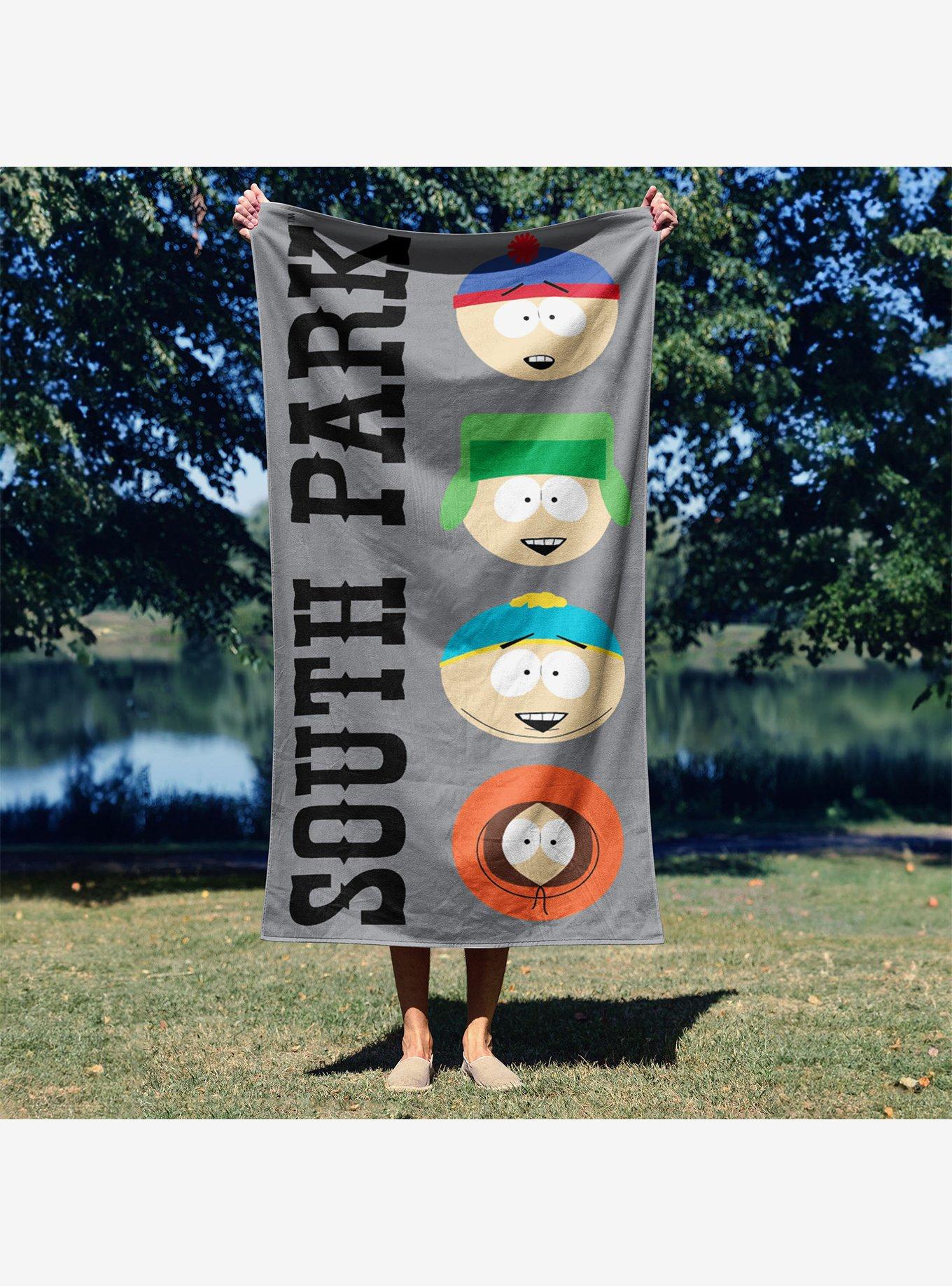 South Park Core Four Friends Microfiber Beach Towel, , alternate