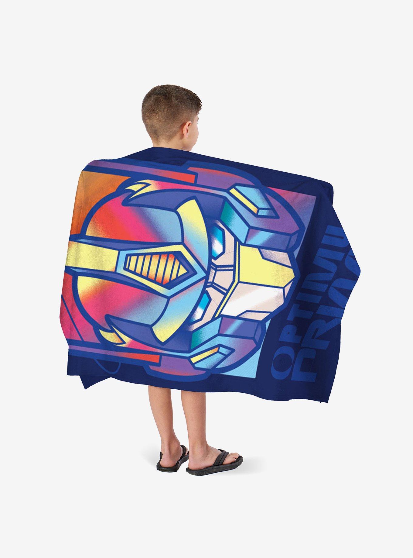 Transformers Rainbow Optimus Microfiber Beach Towel, , alternate