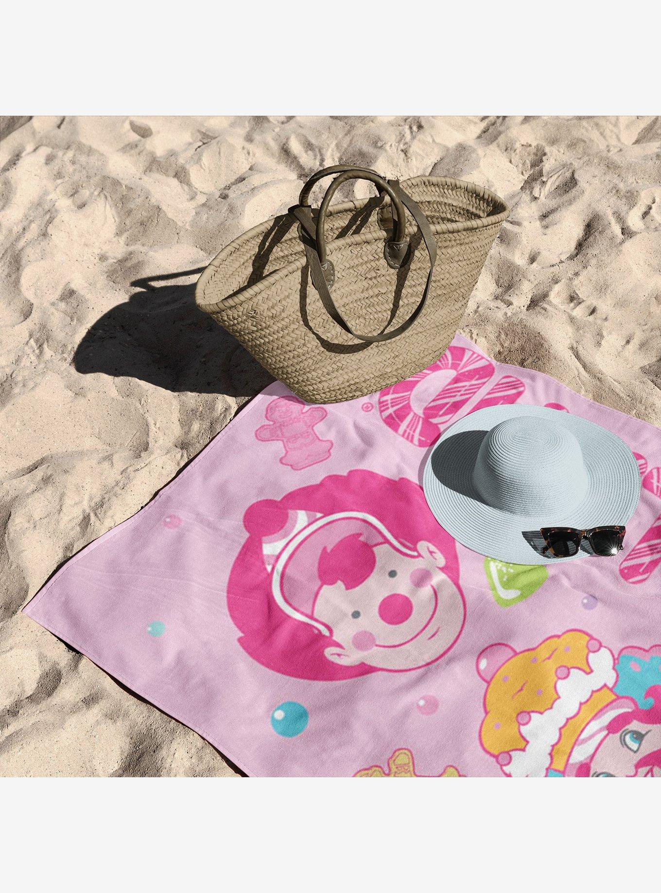Candyland Candy Heads Microfiber Beach Towel, , alternate