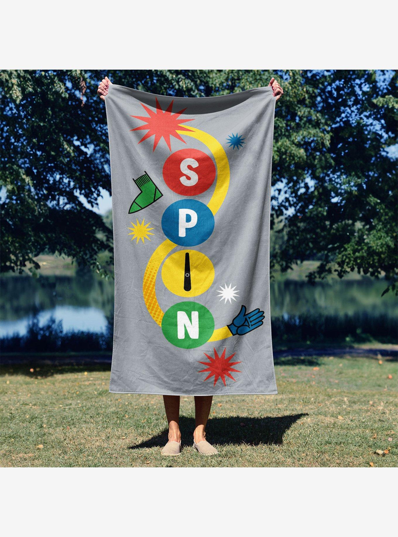 Twister Spin Around Microfiber Beach Towel