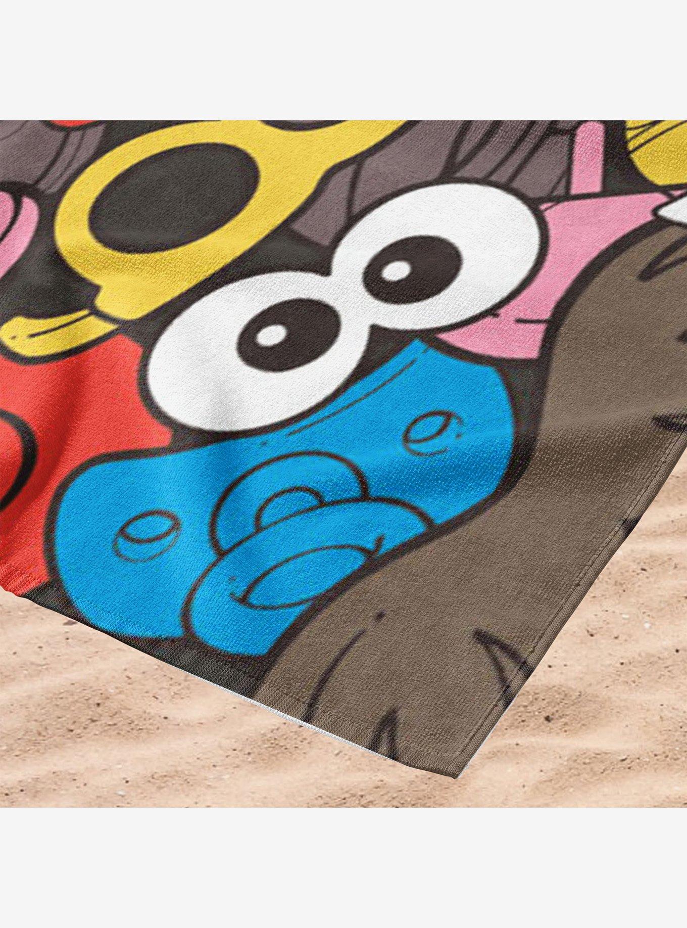 Disney Pixar Toy Story Potato Head Piece Keeper Microfiber Beach Towel, , alternate