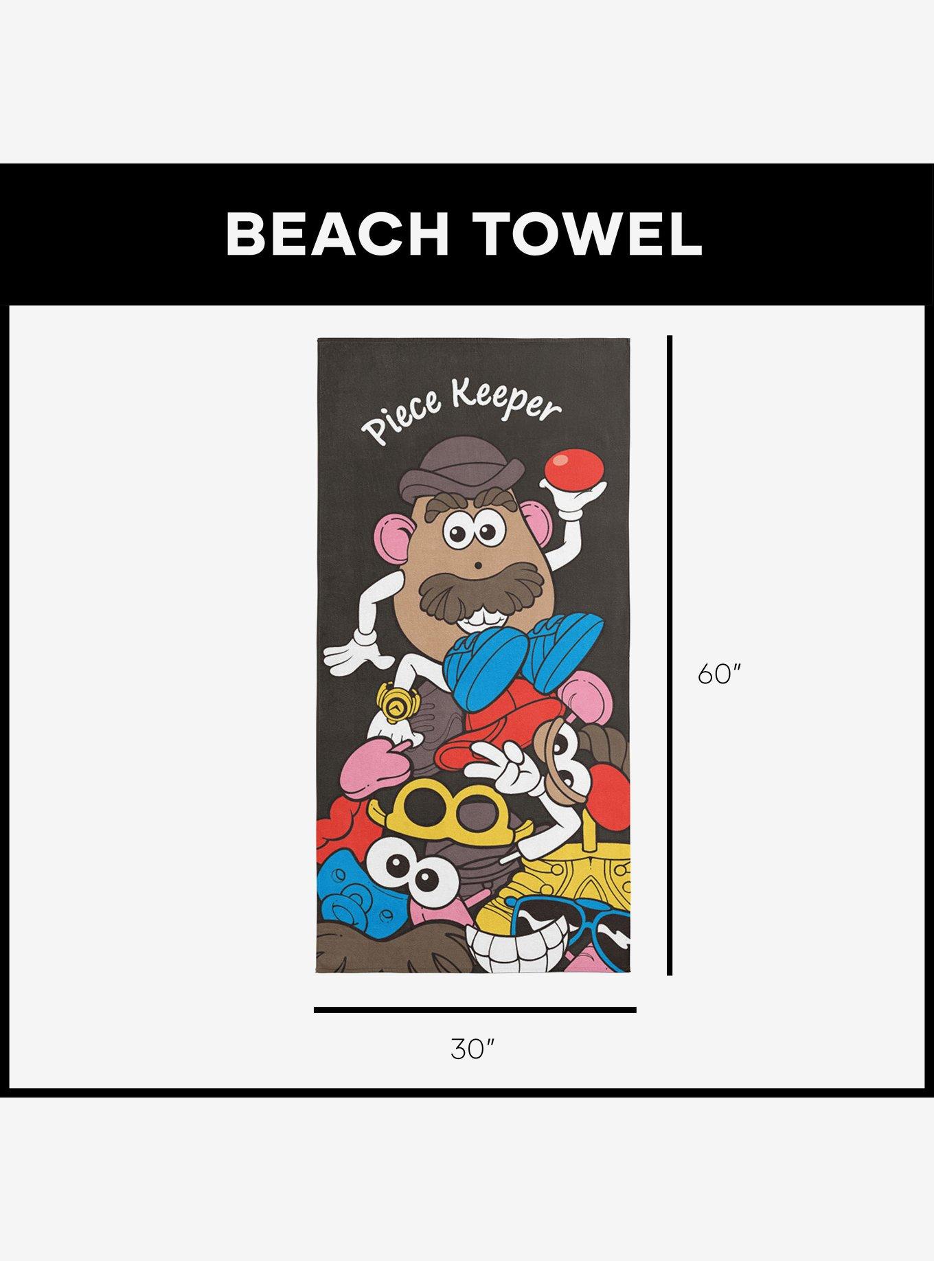 Disney Pixar Toy Story Potato Head Piece Keeper Microfiber Beach Towel, , alternate