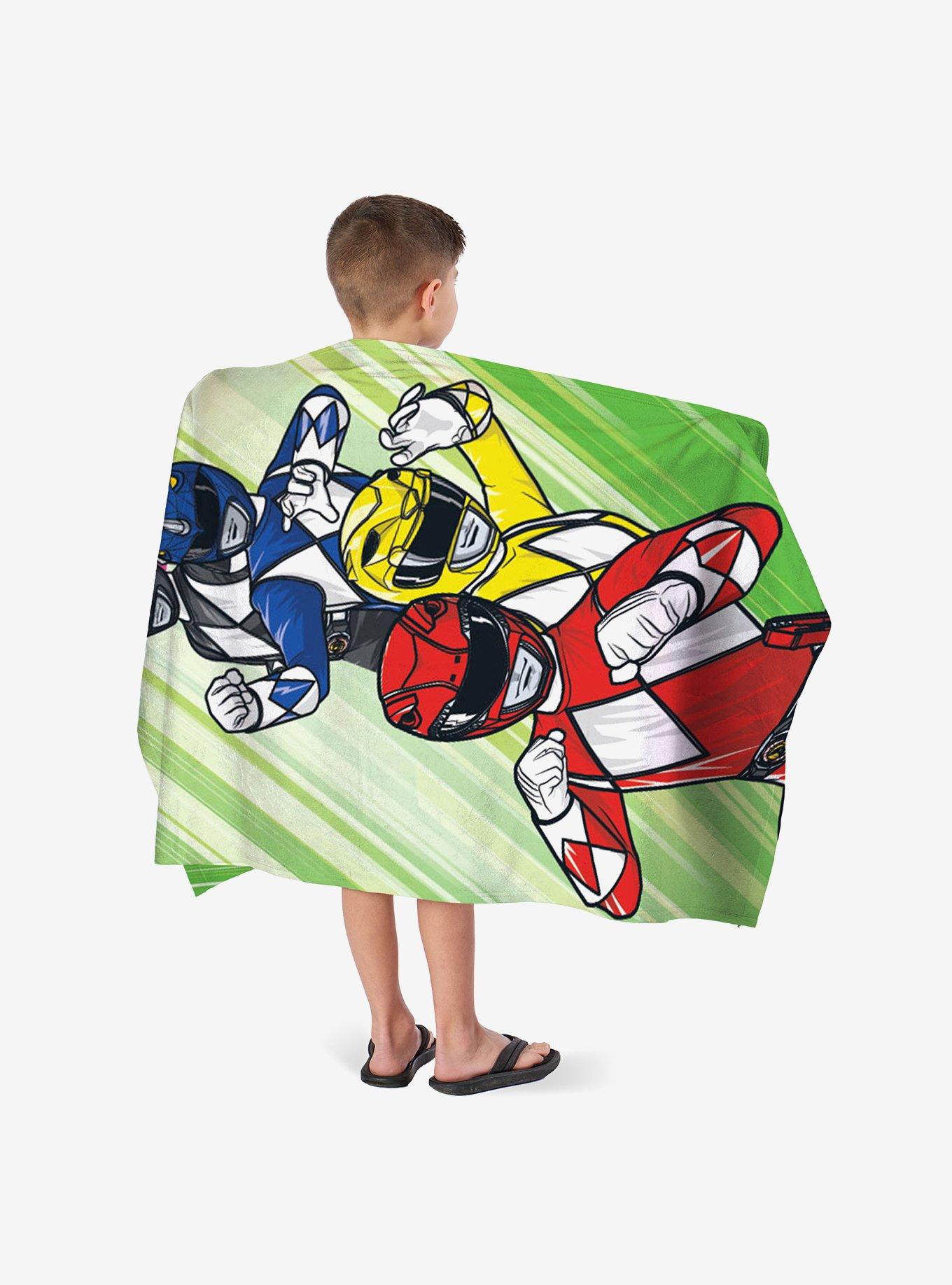 Mighty Morphin Power Rangers Teammates Forever Microfiber Beach Towel, , alternate