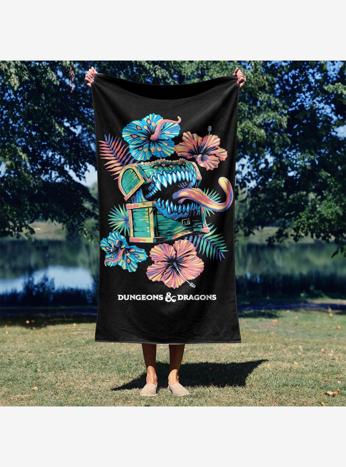 Dungeons & Dragons Tropical Mimic Microfiber Beach Towel