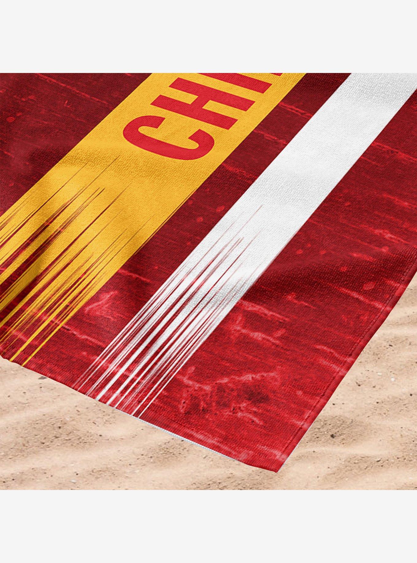 NFL Kansas City Chiefs Blitz Microfiber Beach Towel, , alternate