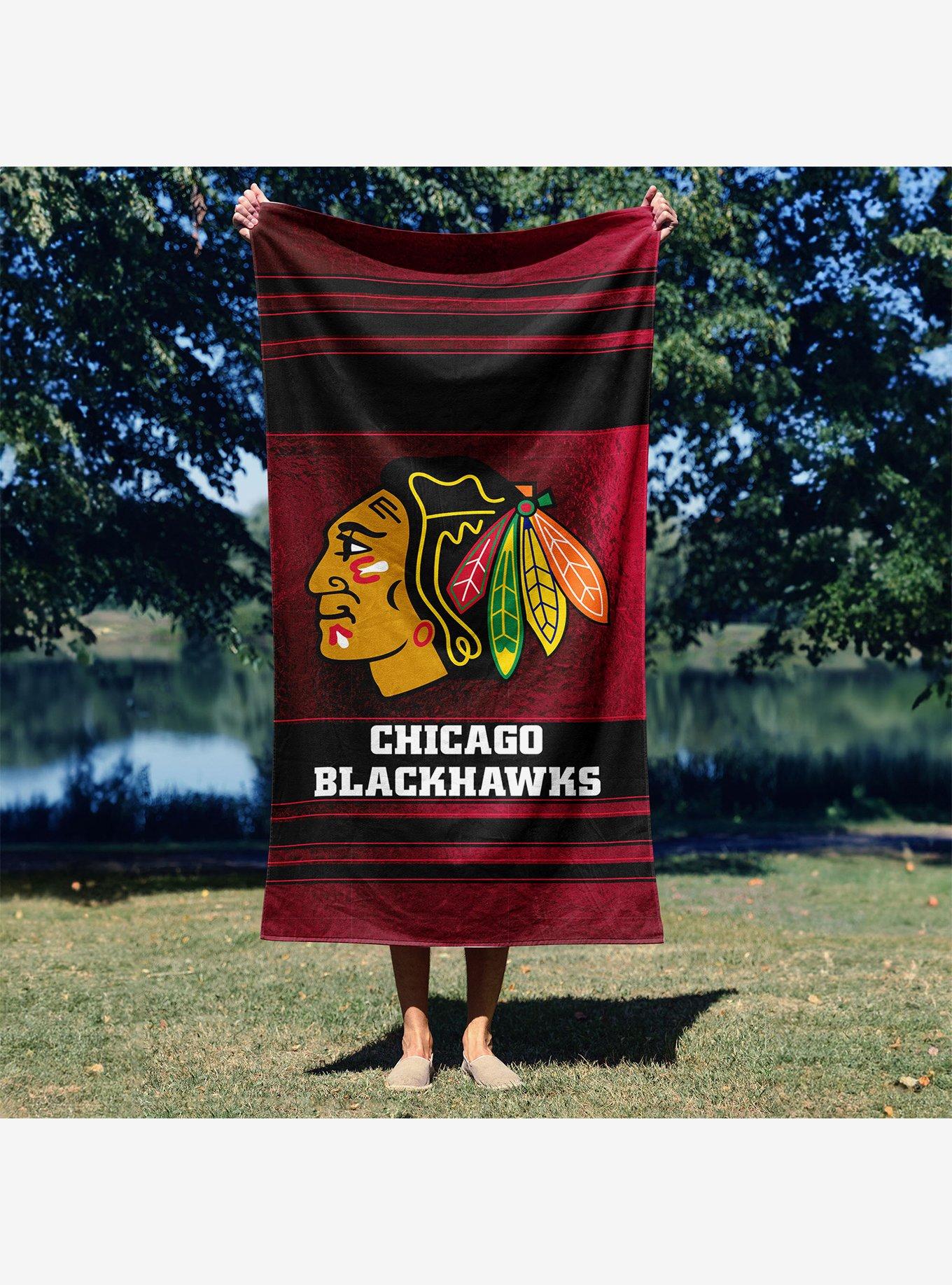 NHL Chicago Blackhawks Mirage Microfiber Beach Towel, , alternate