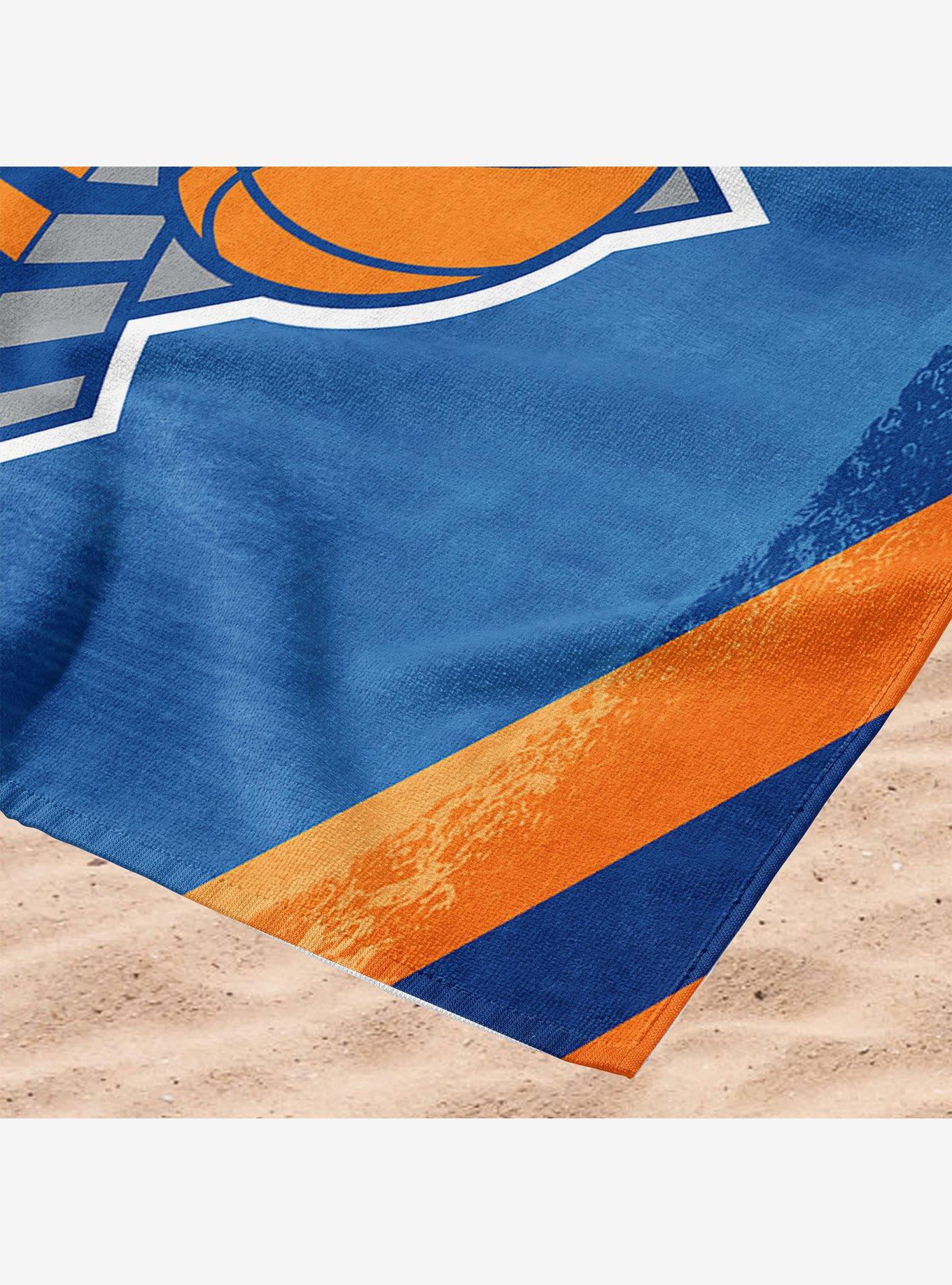 NBA New York Knicks Shatter Microfiber Beach Towel, , alternate
