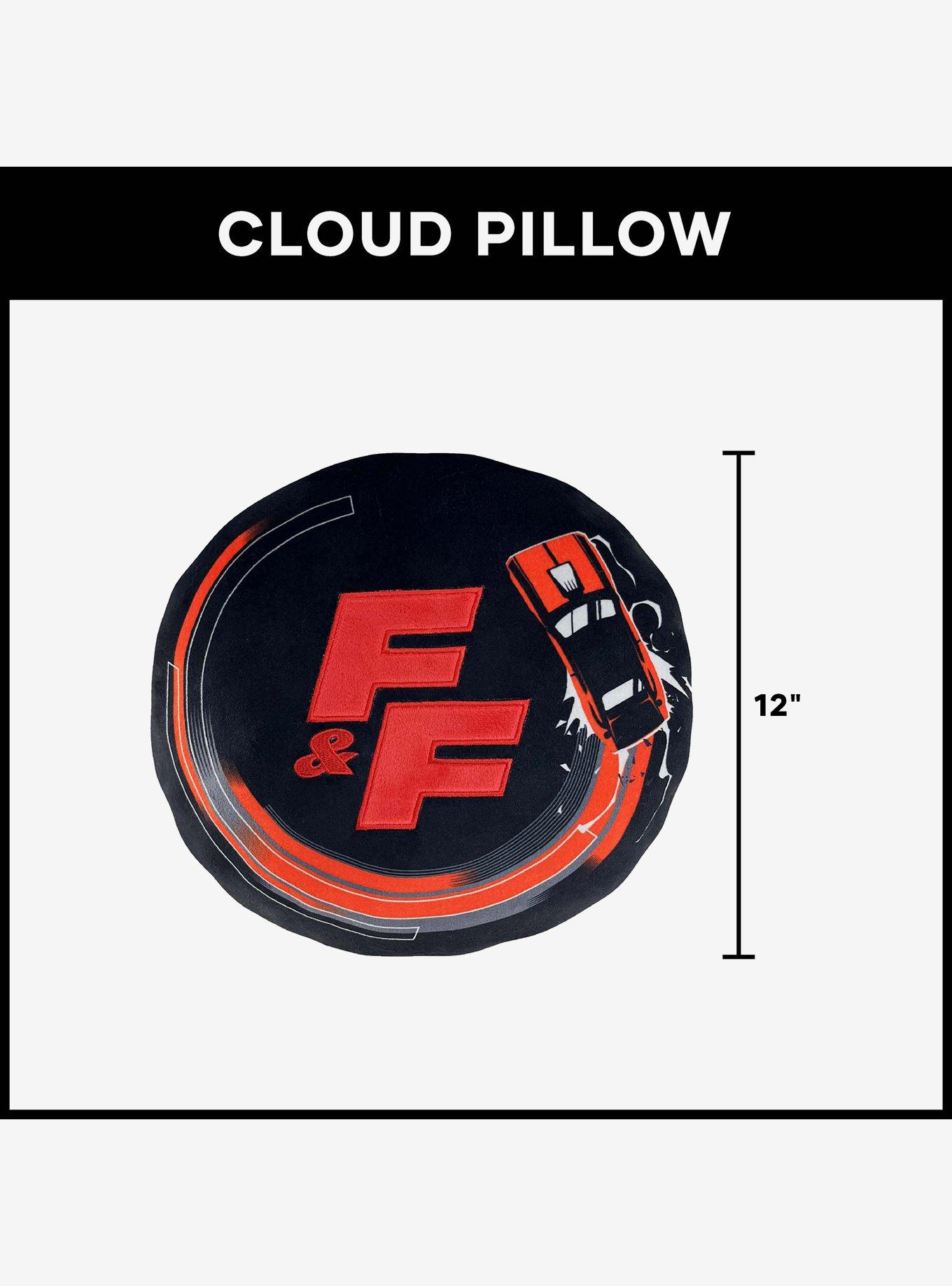 Fast and Furious Burn Rubber Tracks Knife Edge Cloud Pillow, , alternate