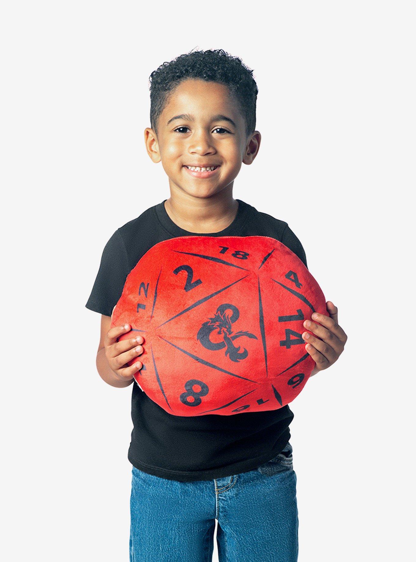 Dungeons & Dragons D20 Die Knife Edge Cloud Pillow, , alternate