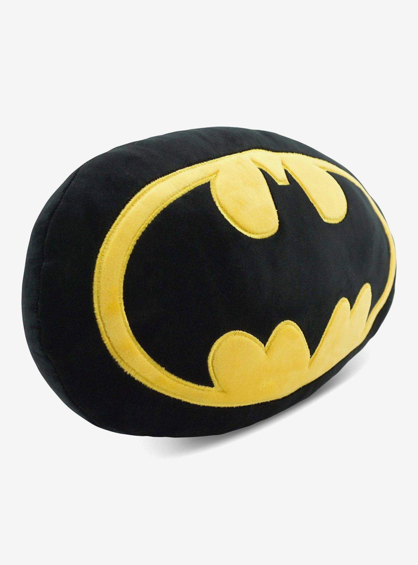 DC Comics Batman Classic Logo Knife Edge Cloud Pillow, , alternate