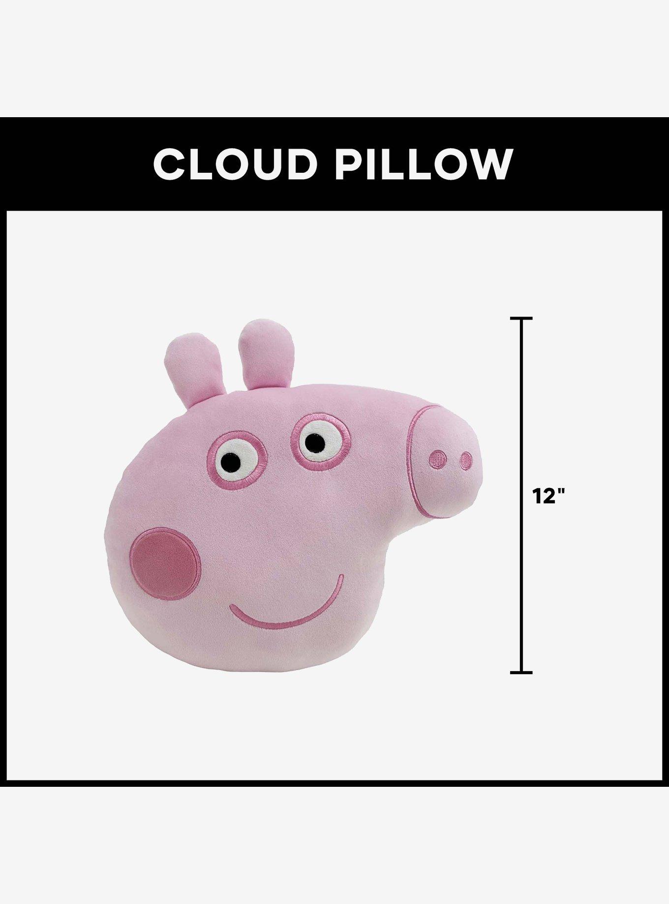 Peppa Pig Peppa Smiles Knife Edge Cloud Pillow, , alternate