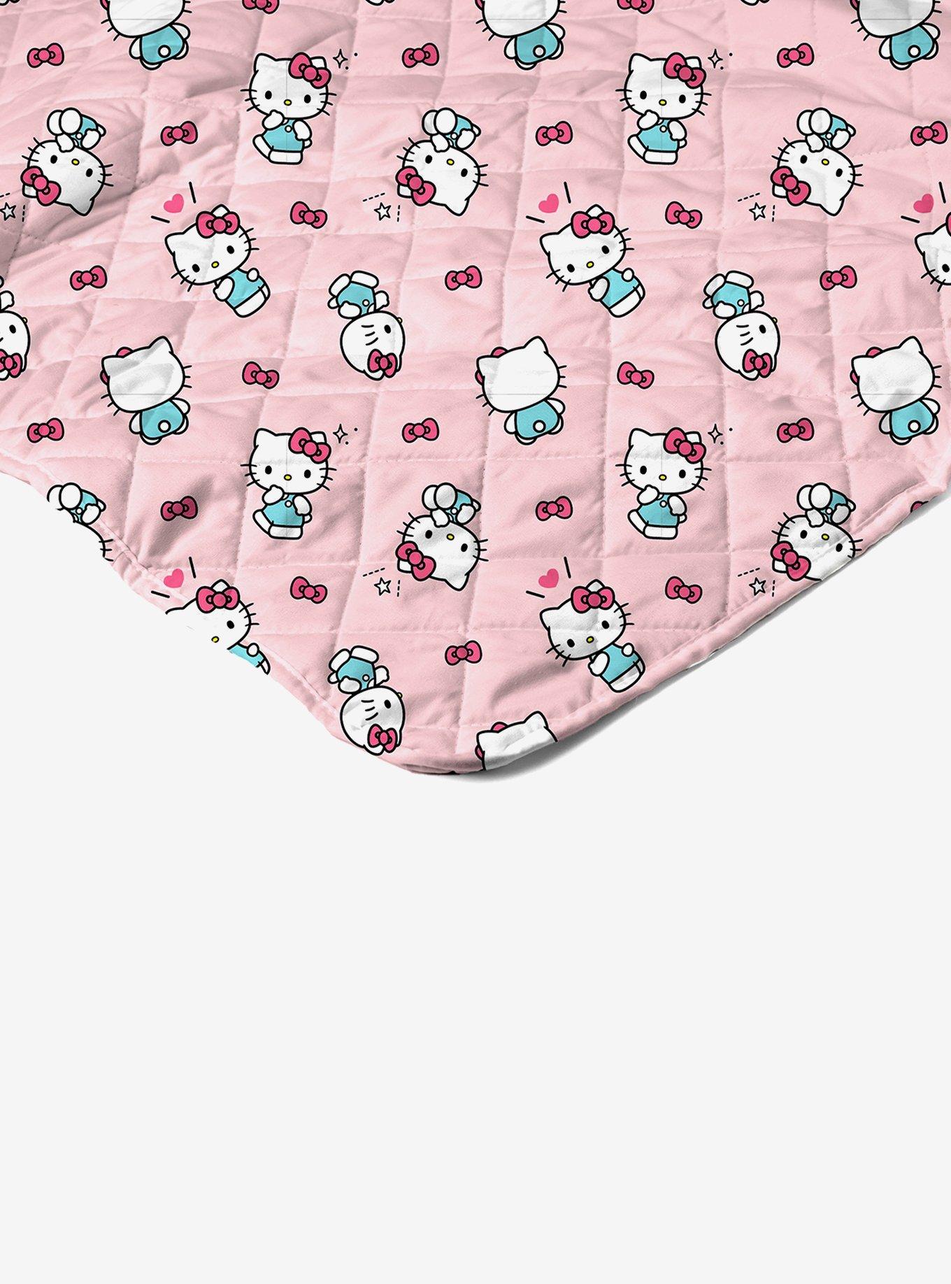 Hello Kitty Sweet As Can Be Full/Queen Quilted Blanket, , alternate