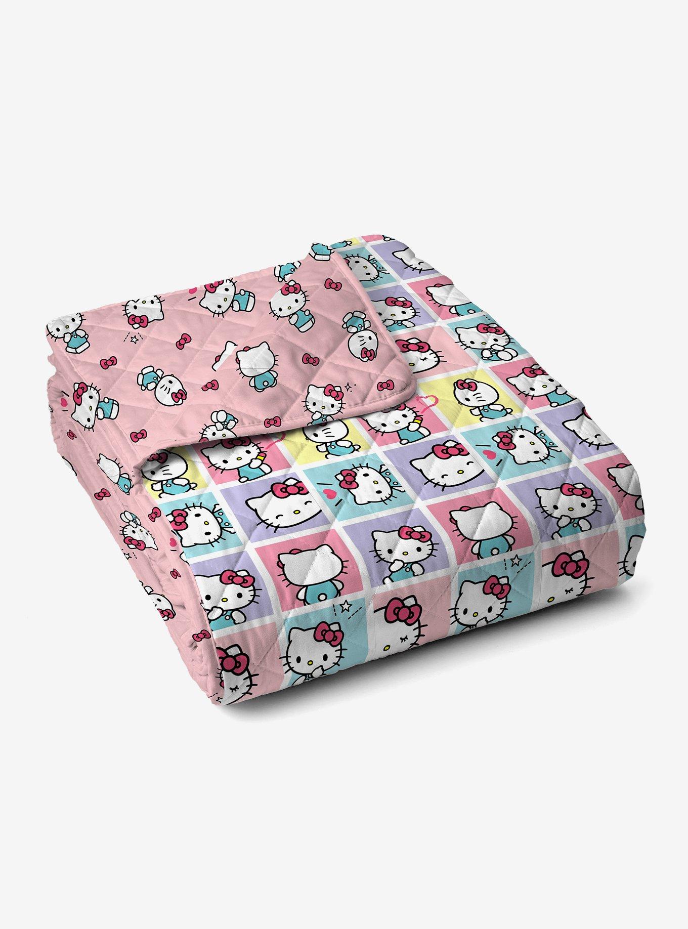 Hello Kitty Sweet As Can Be Full/Queen Quilted Blanket, , alternate