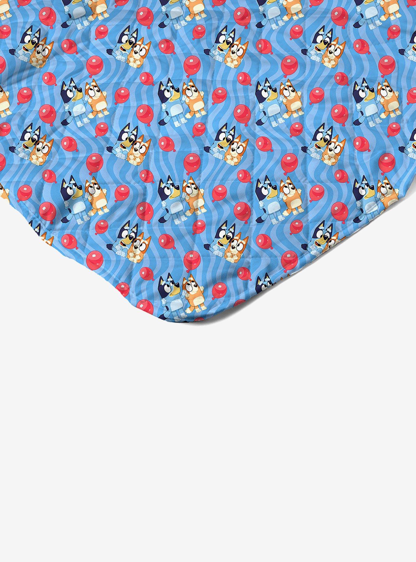 Bluey Goofing Around Quilted Throw Blanket, , alternate