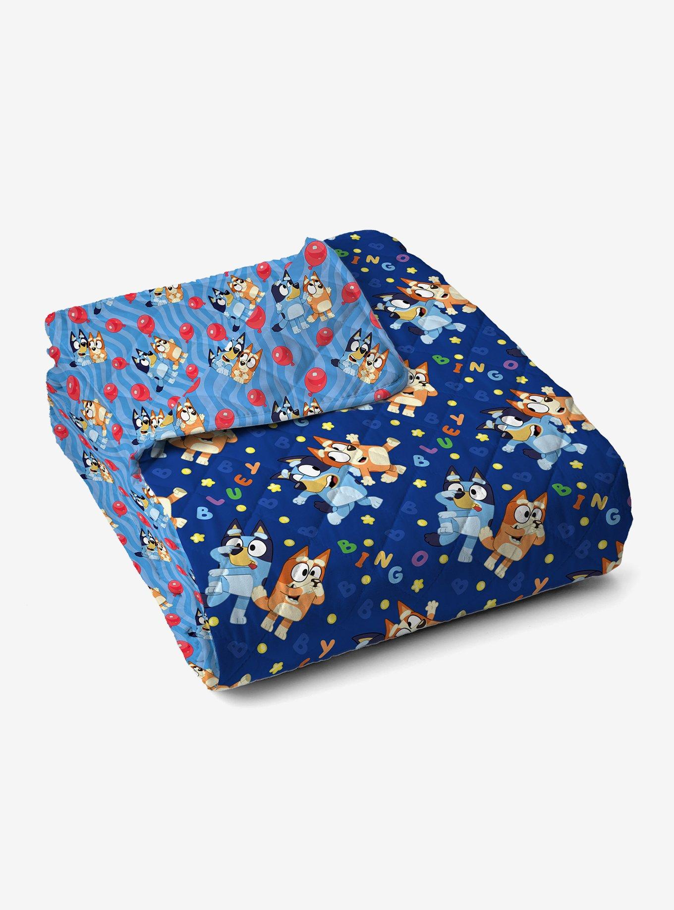 Bluey Goofing Around Quilted Throw Blanket, , alternate