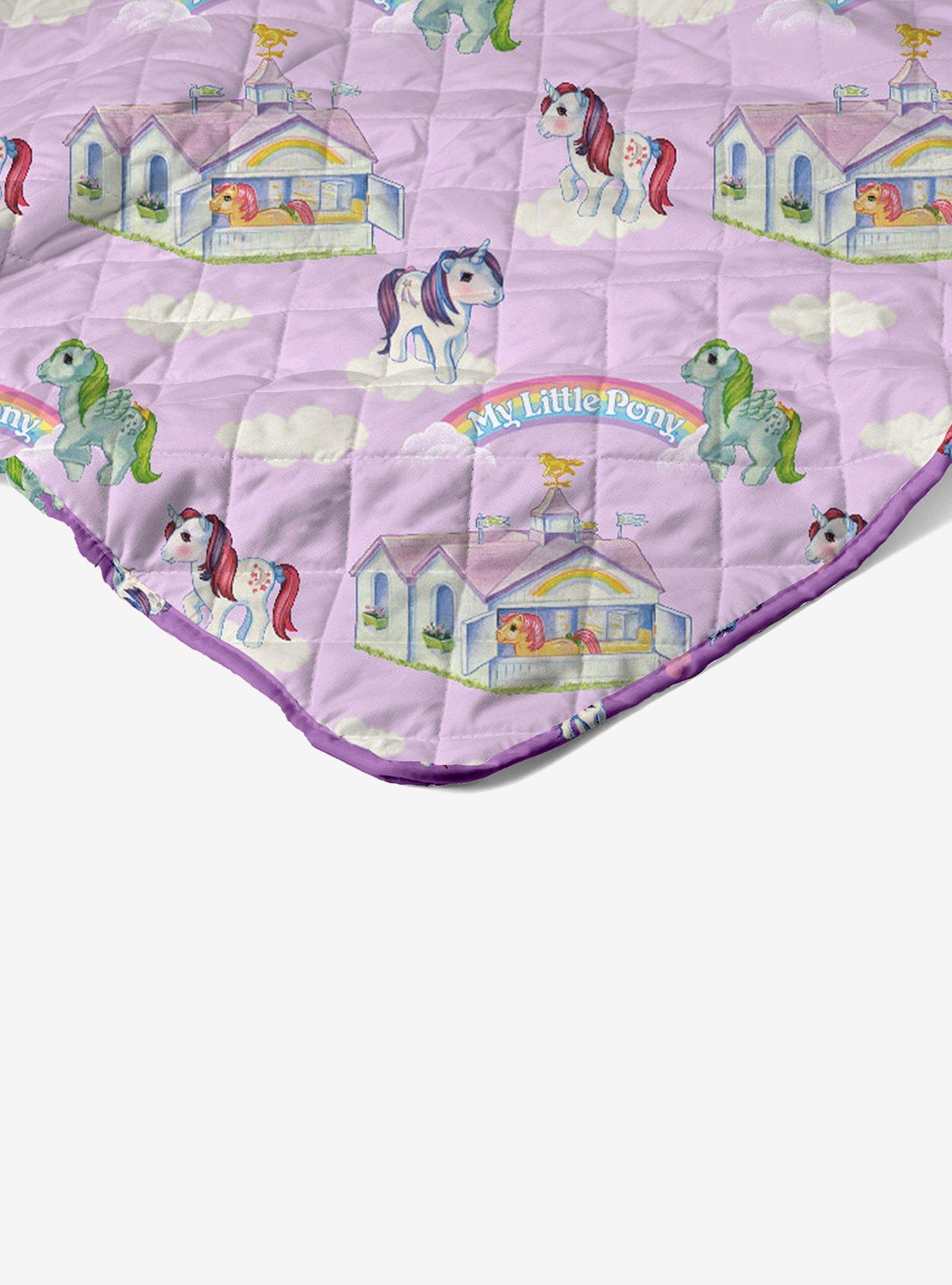 My Little Pony Vintage Pony Party Quilted Throw Blanket, , hi-res