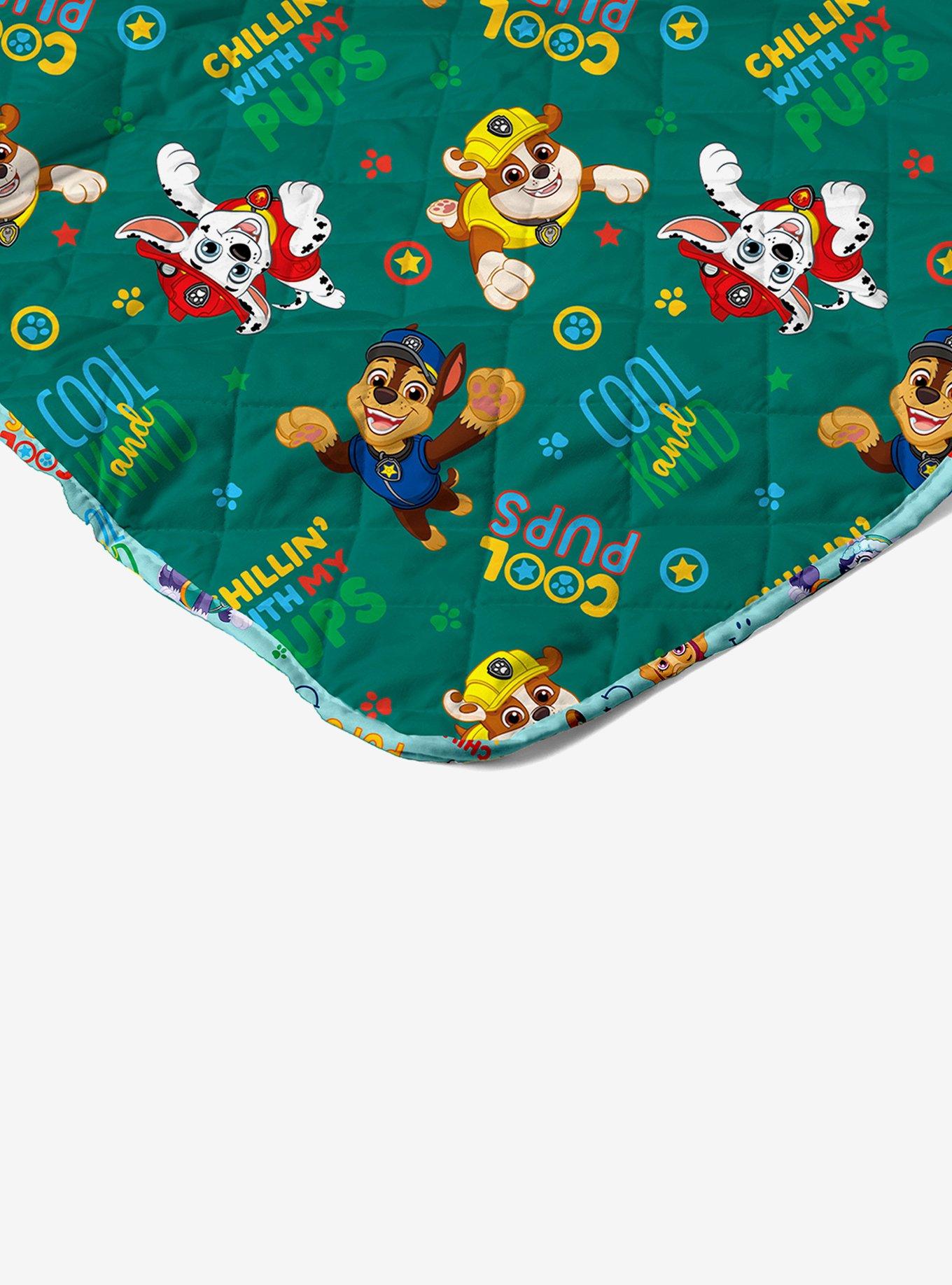 Paw Patrol Chill Pups Quilted Throw Blanket, , hi-res