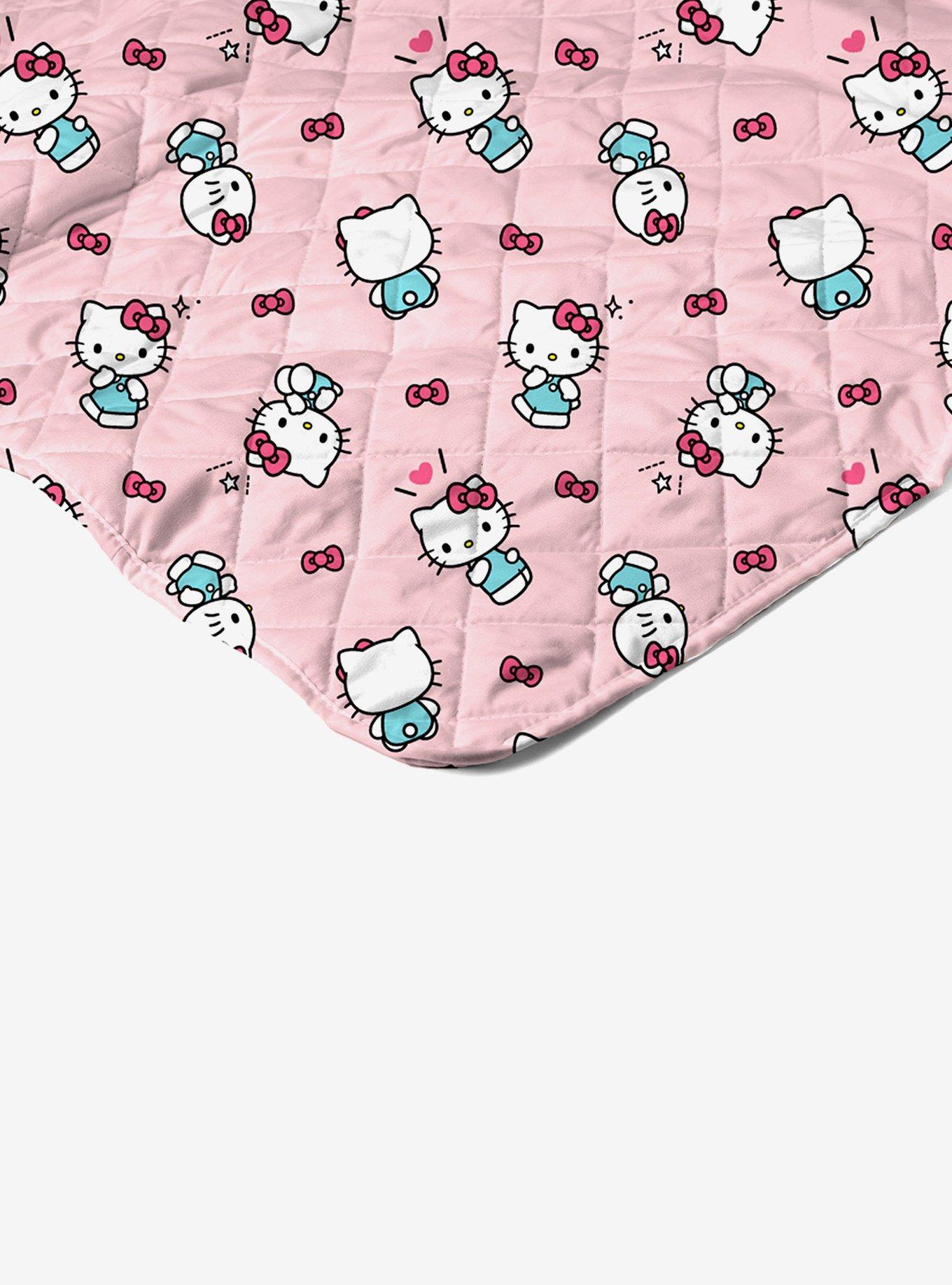Hello Kitty Sweet As Can Be Quilted Throw Blanket, , alternate