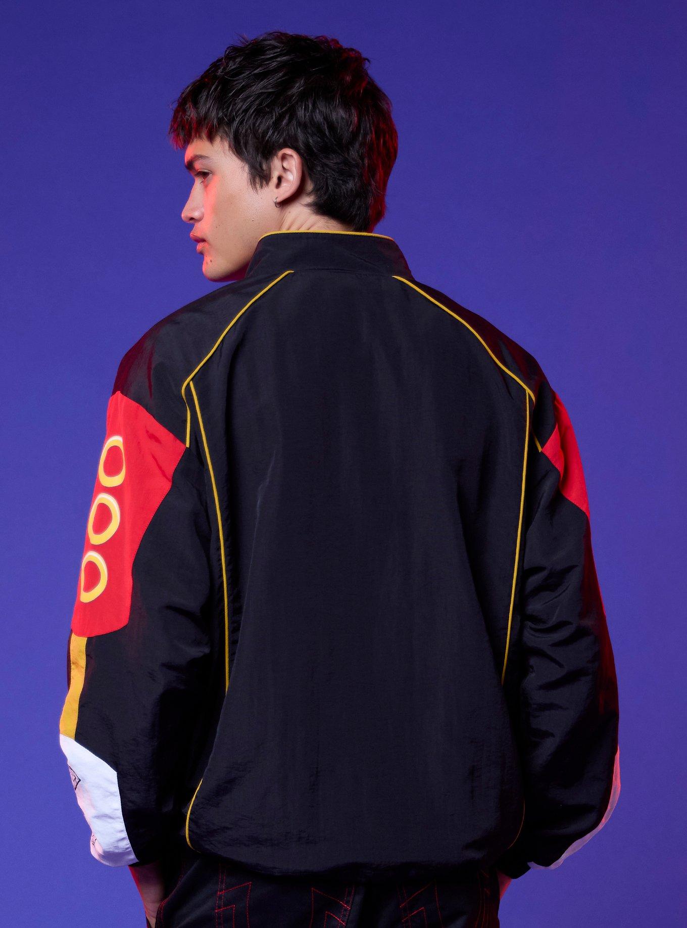 Sonic The Hedgehog Shadow Moto Racing Jacket, BLACK, alternate