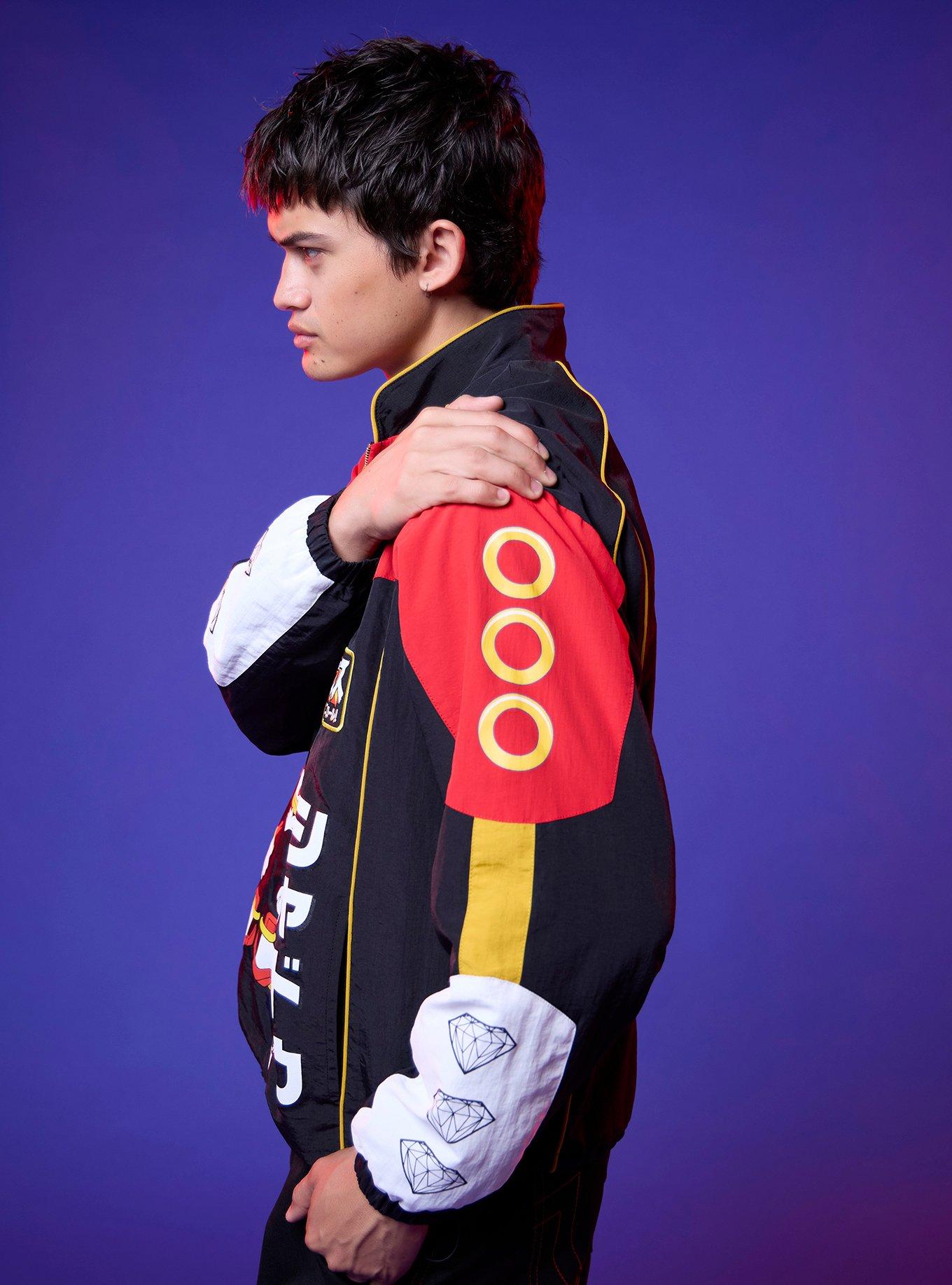 Sonic The Hedgehog Shadow Moto Racing Jacket, BLACK, alternate