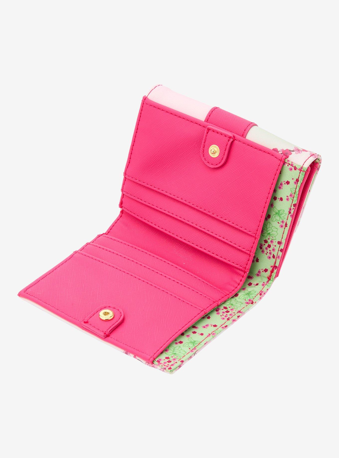 Loungefly Disney Mulan Cherry Blossom Illustrated Wallet- BoxLunch Exclusive
