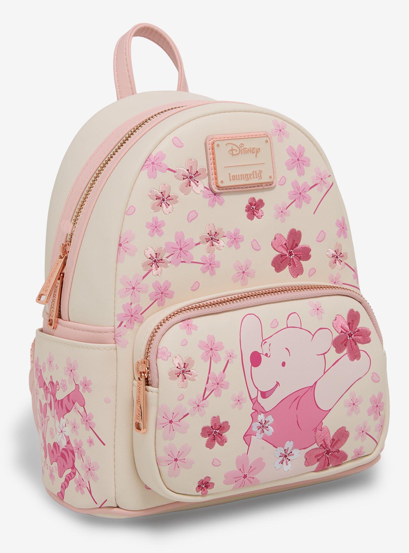 Loungefly Disney Winnie the Pooh Cherry Blossom Mini Backpack - BoxLunch Exclusive, , hi-res