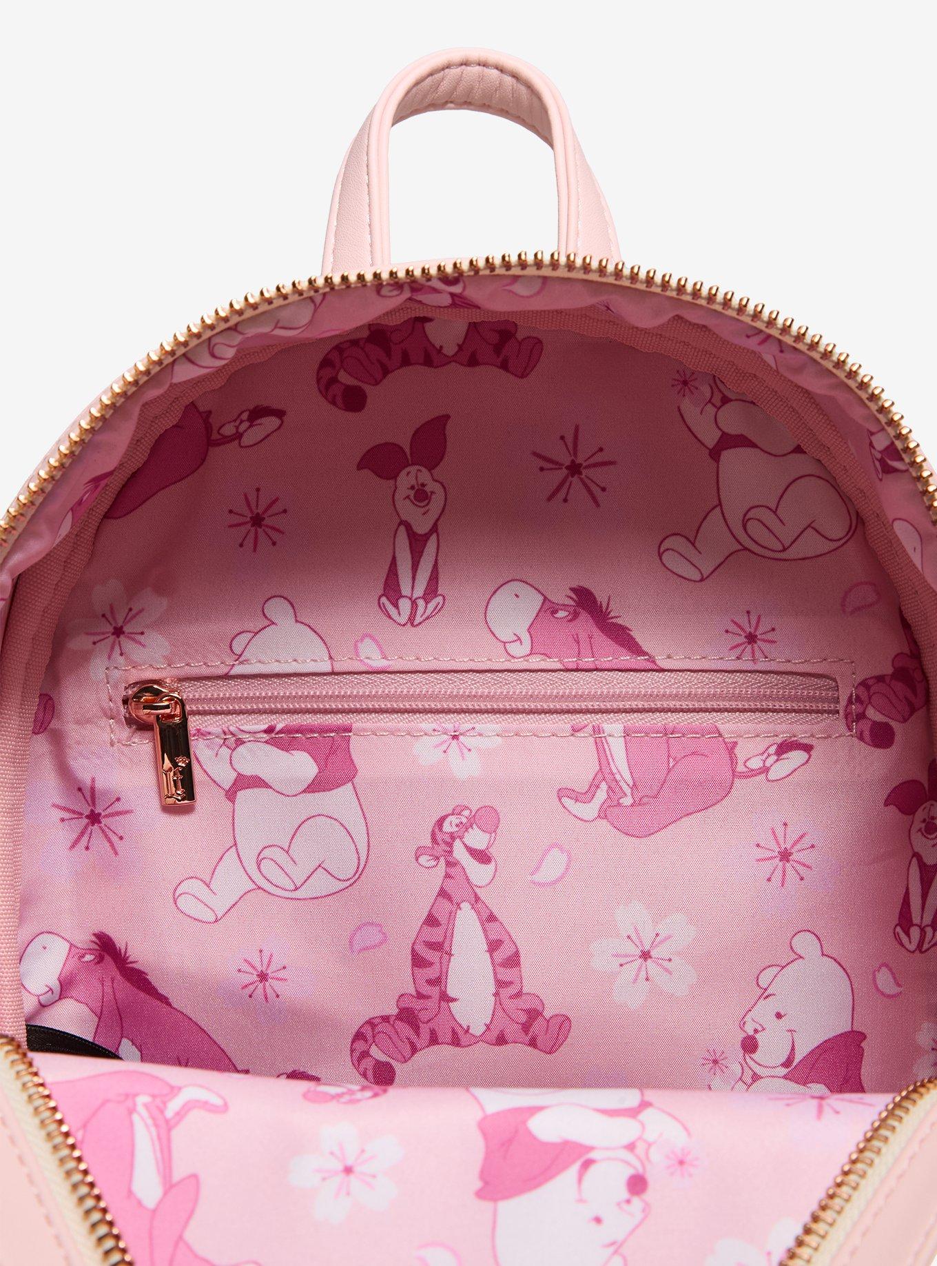 Loungefly Disney Winnie the Pooh Cherry Blossom Mini Backpack - BoxLunch Exclusive, , alternate